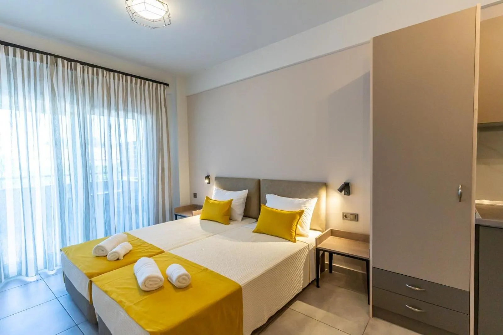 Bedroom, Bed in AURA APARTMENTS