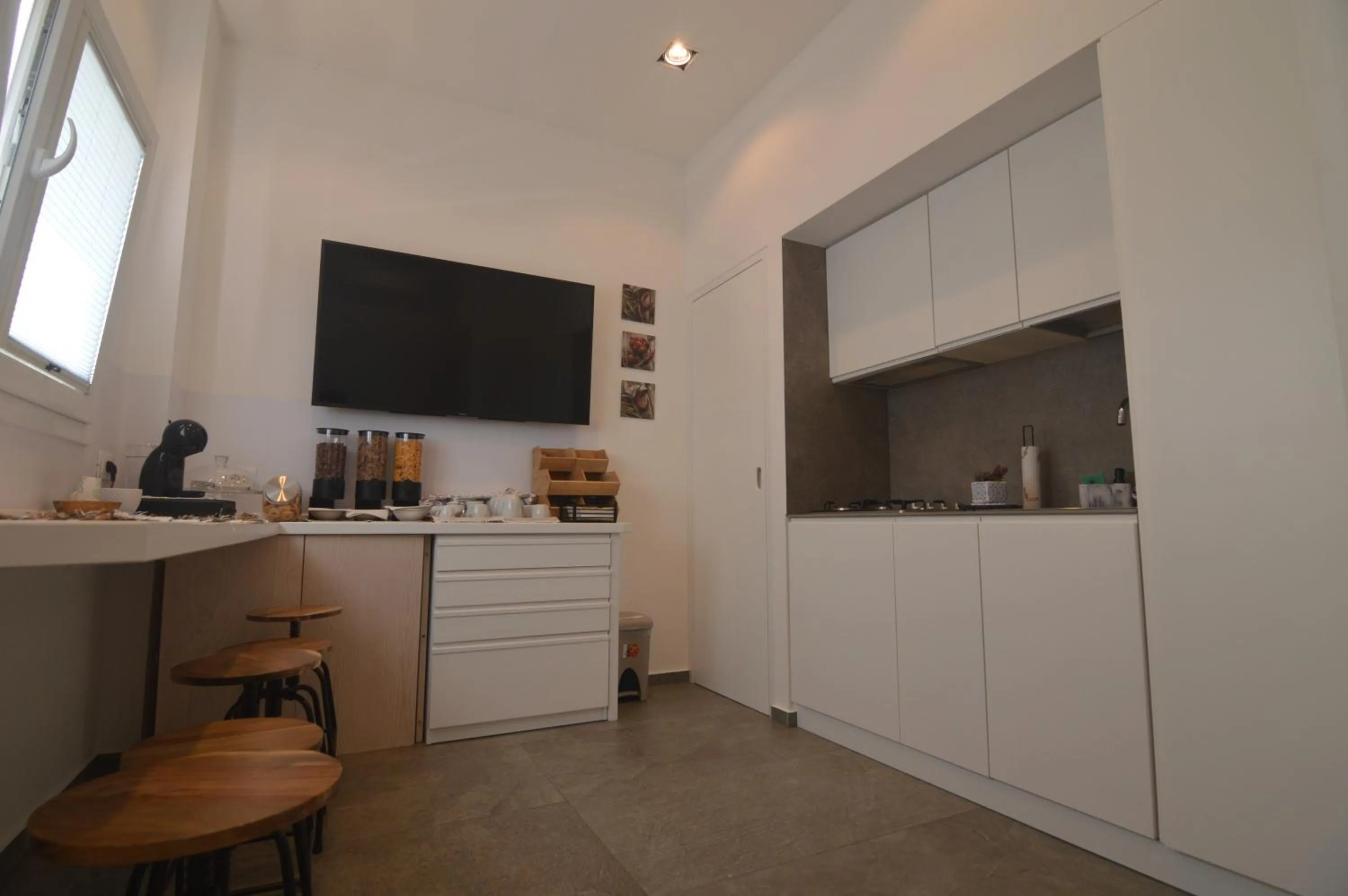Kitchen or kitchenette in Bed and breakfast Villa Tota