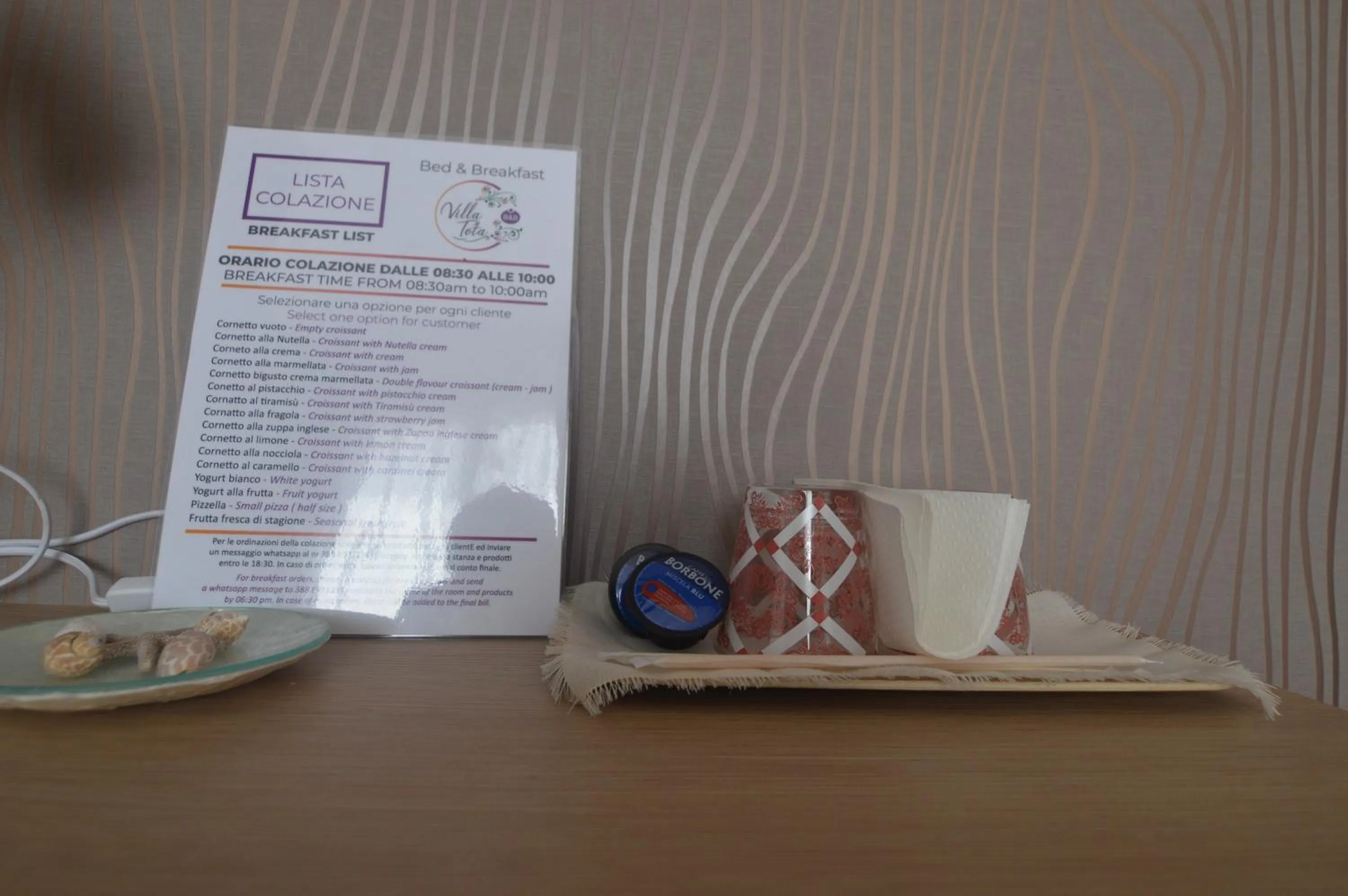 Bed and breakfast Villa Tota