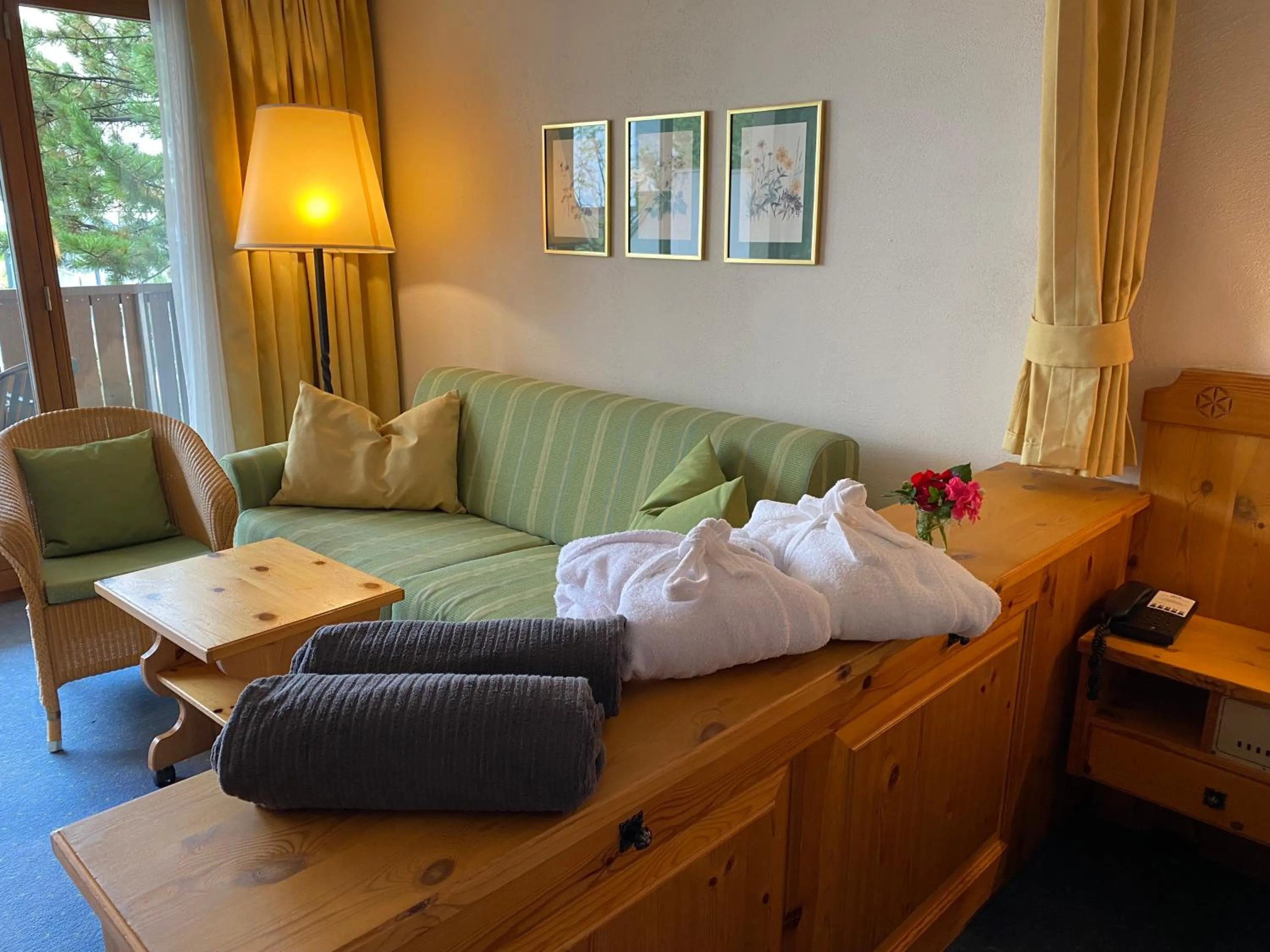 Living room, Bed in Residenz by Meierhof