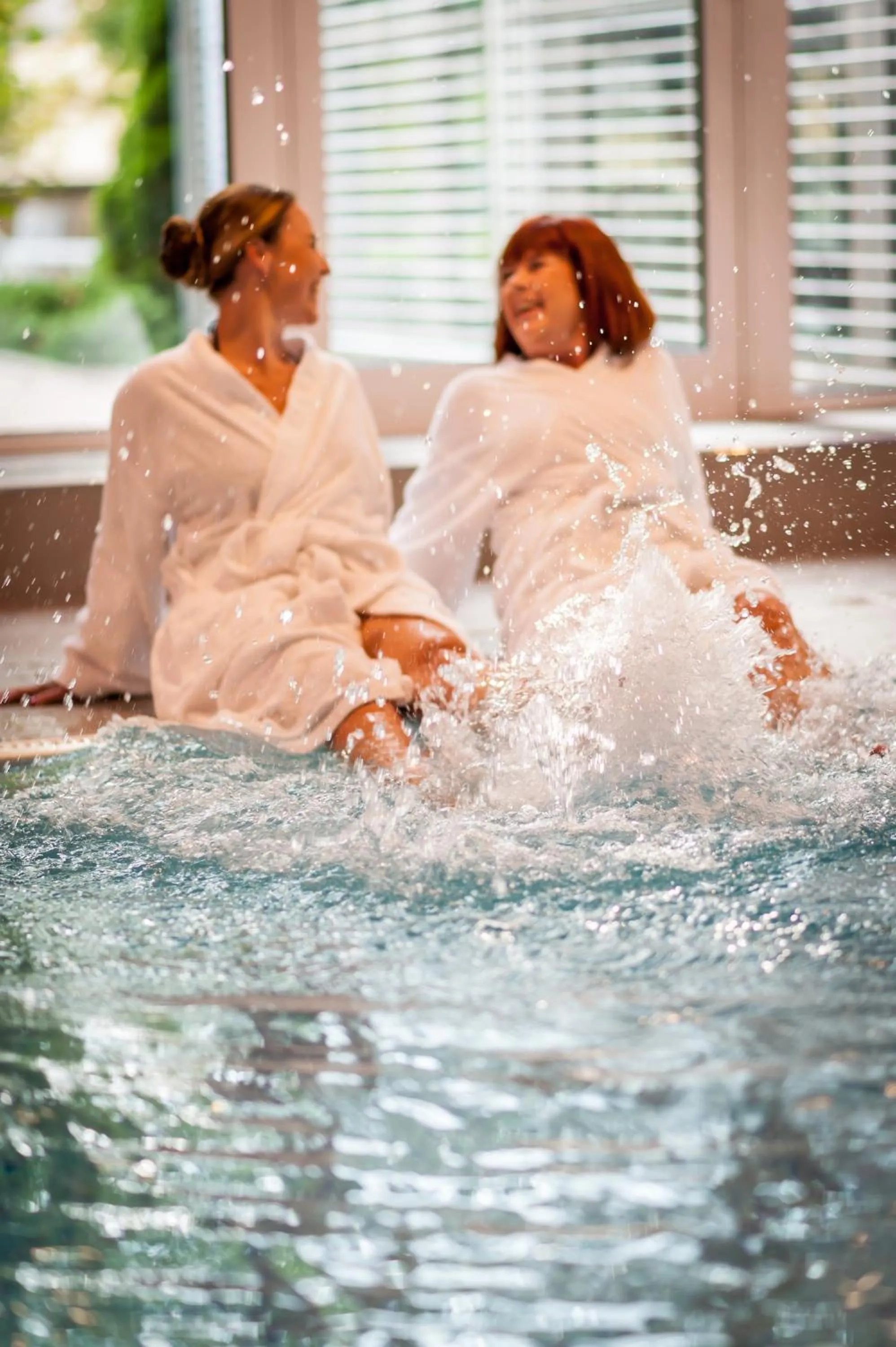 Swimming pool in Hotel Frankenland