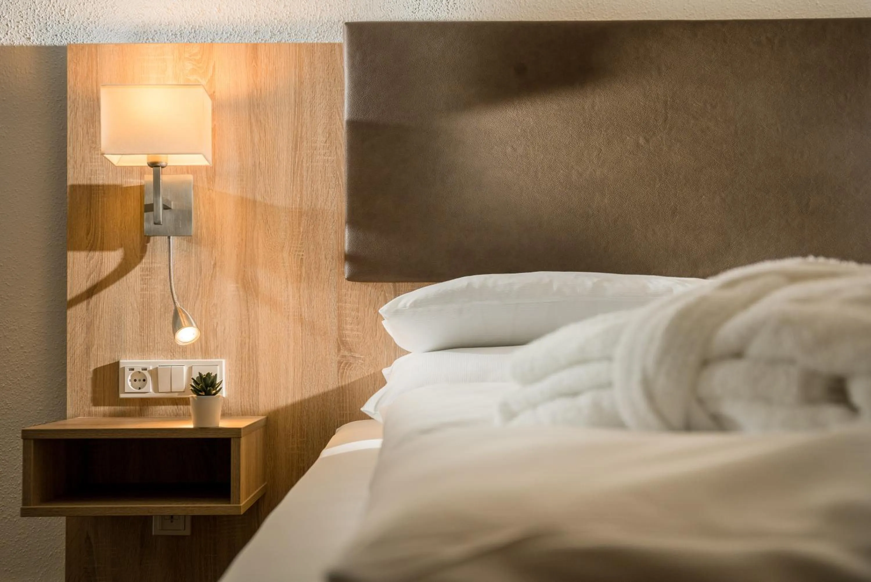 Photo of the whole room, Bed in Hotel Frankenland