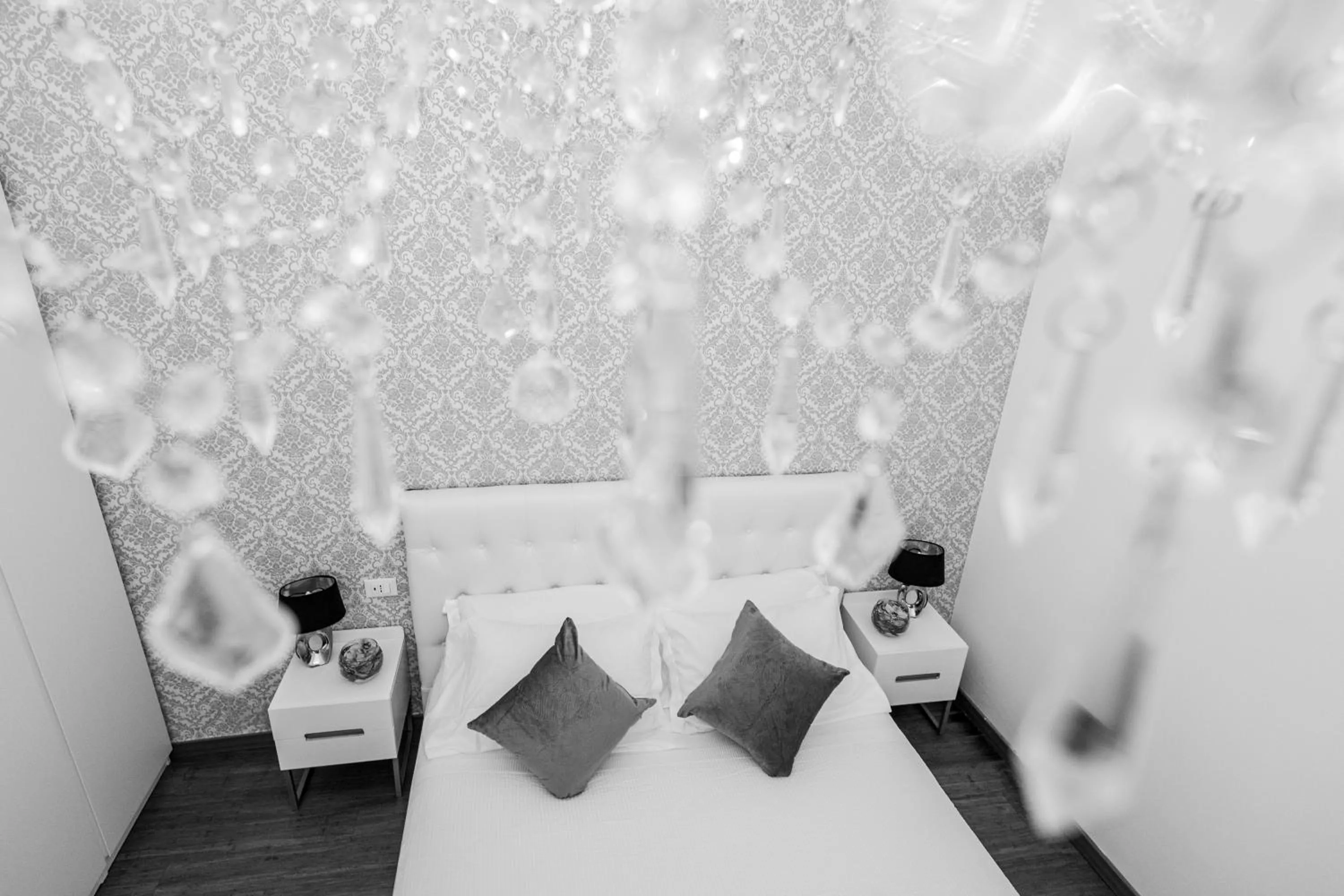 View (from property/room), Bed in Genoa Lux Apartments with parking