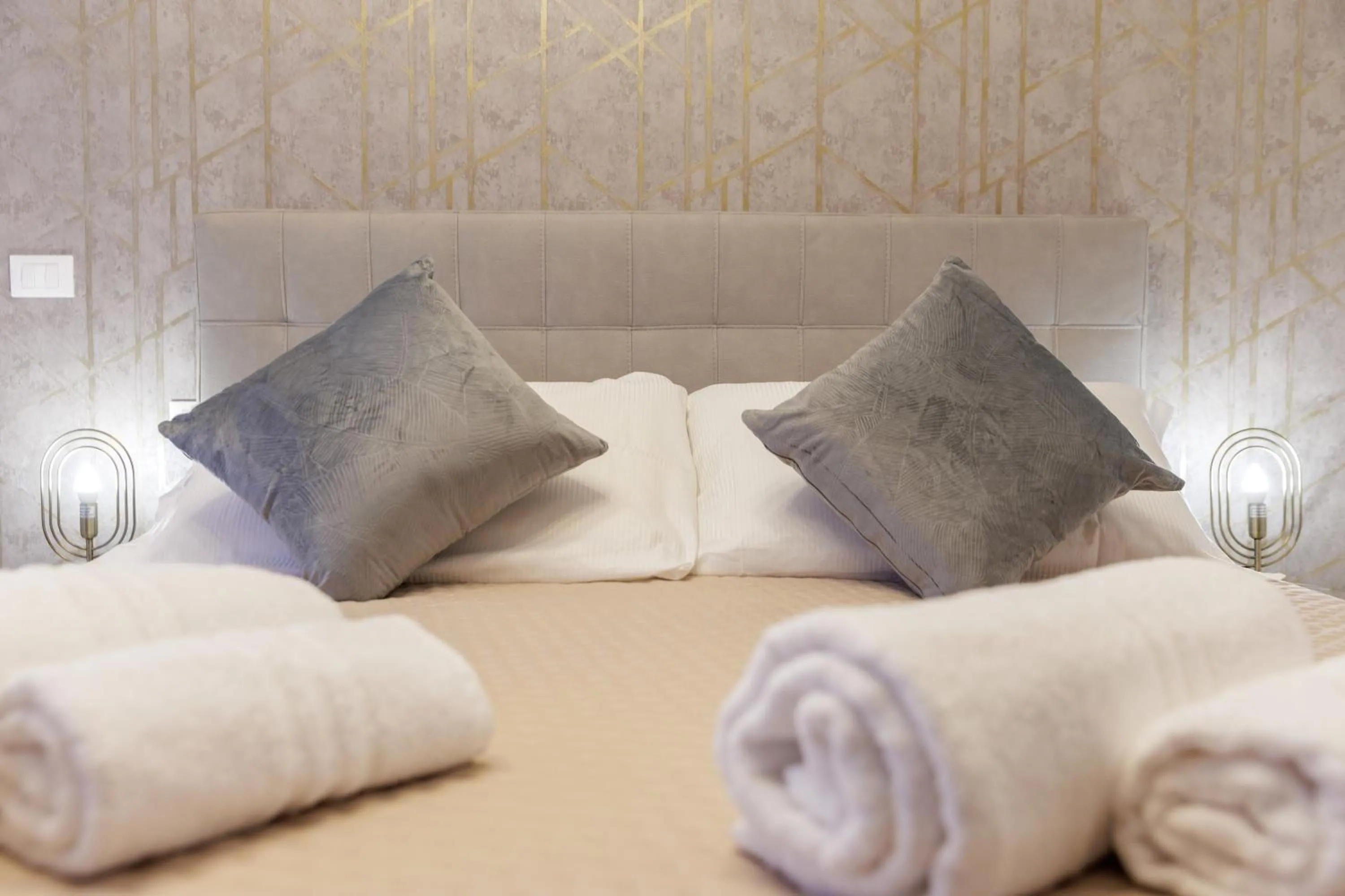 internet, Bed in Genoa Lux Apartments with parking