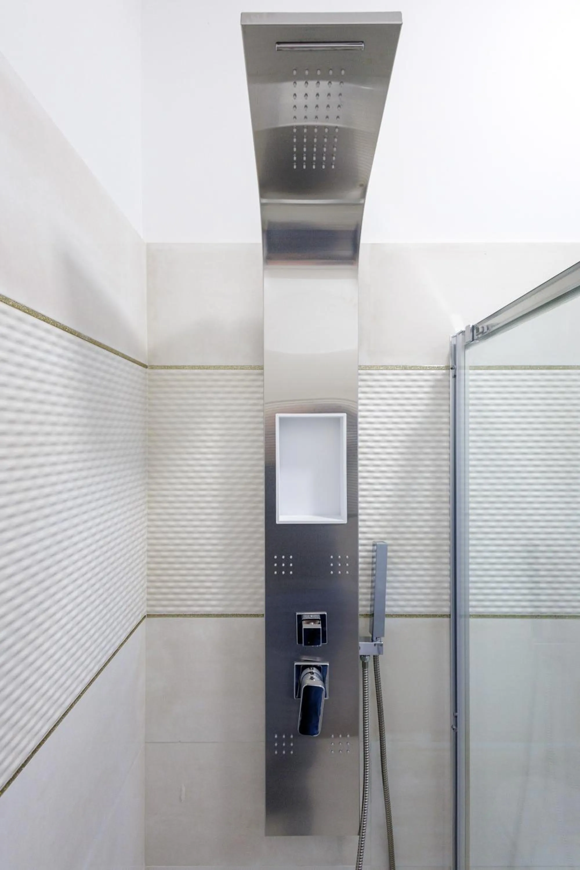 Bathroom in Genoa Lux Apartments with parking