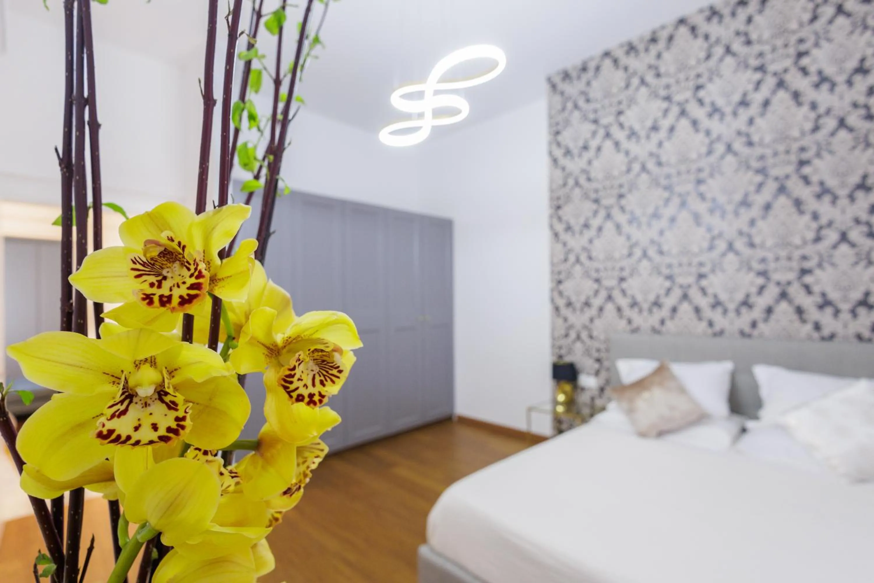 Photo of the whole room, Bed in Genoa Lux Apartments with parking
