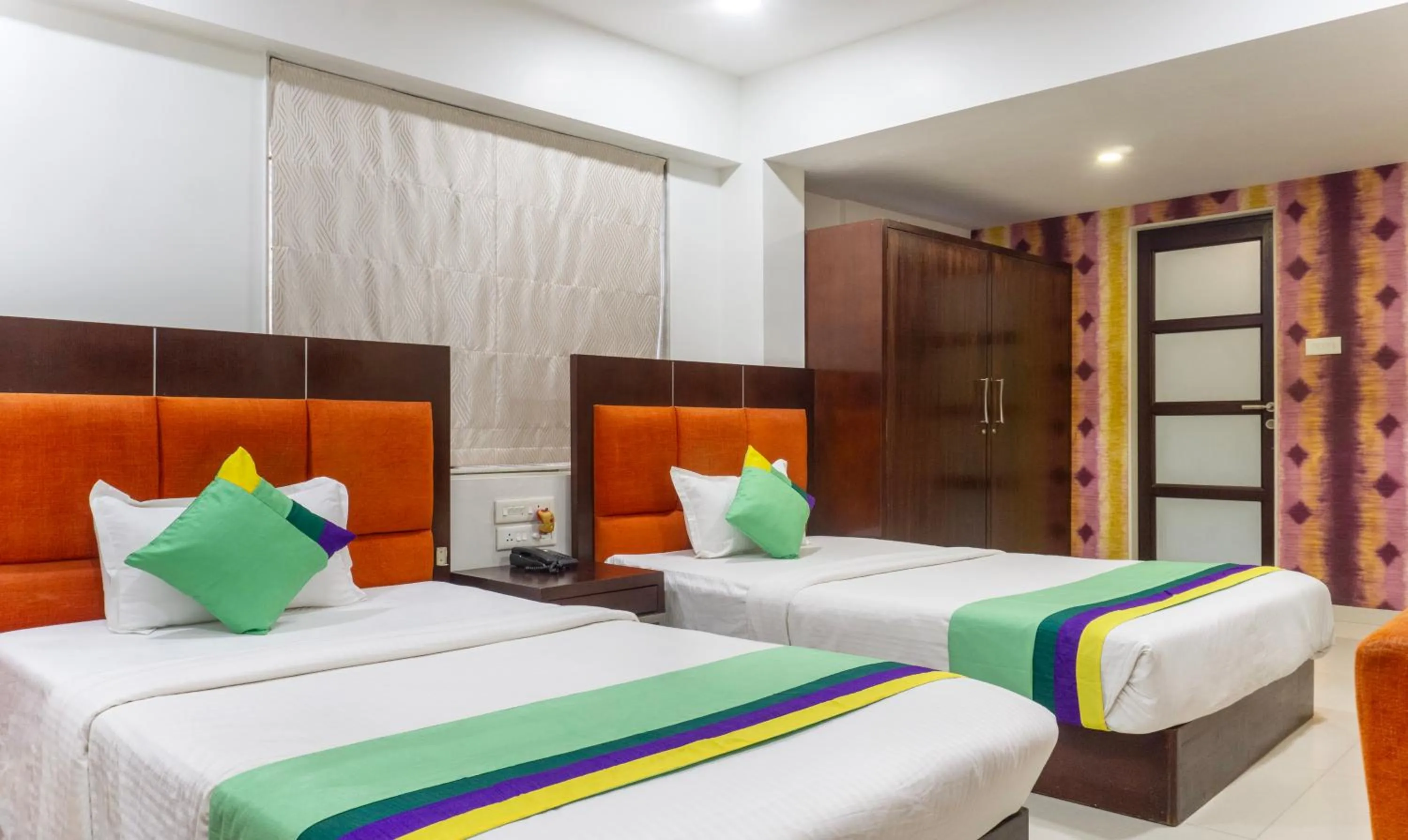 Bed in Treebo Bhairavee, Baner