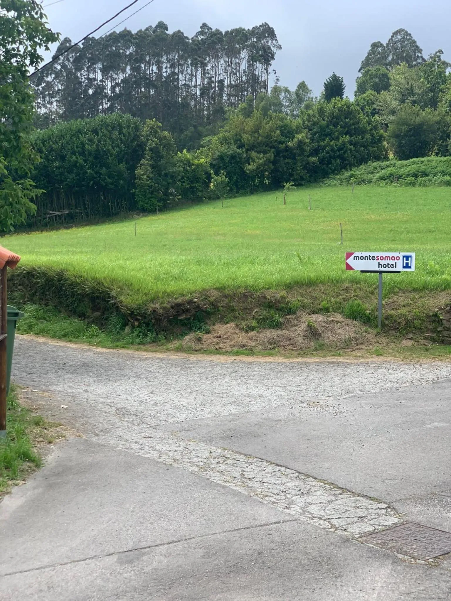 Natural landscape in Hotel Rural Montesomao