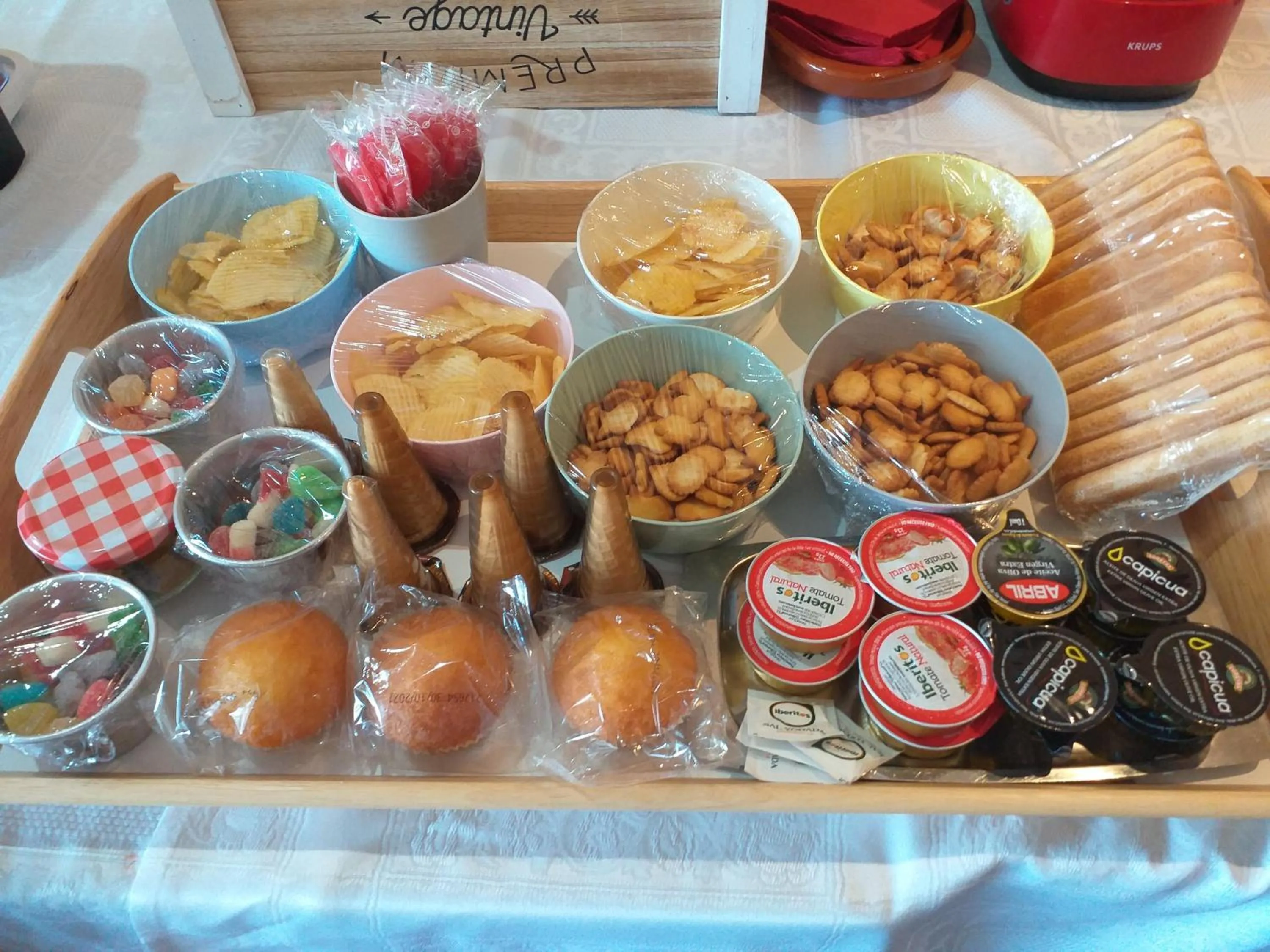 Food and drinks in Hotel Rural Montesomao