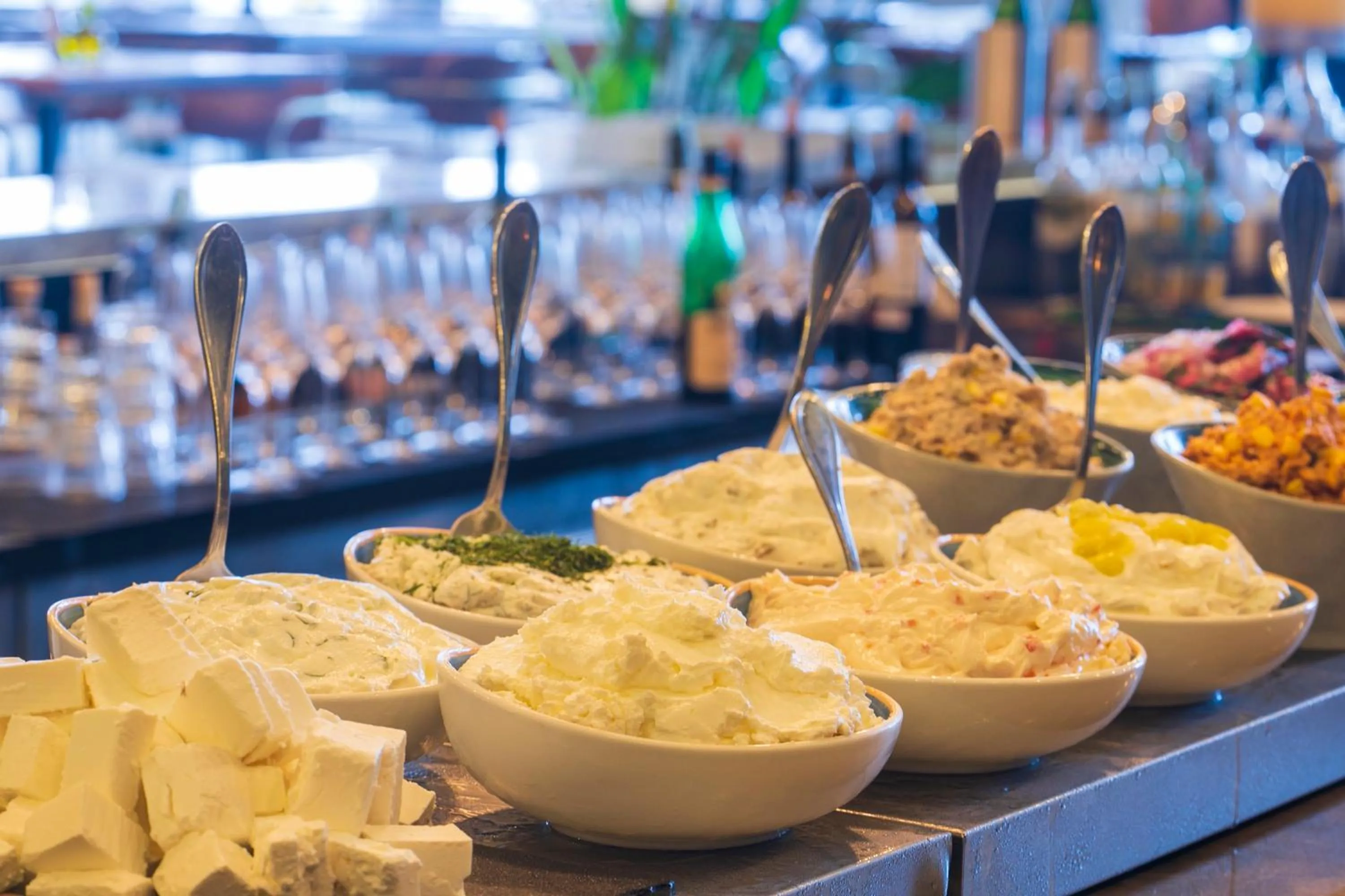 Buffet breakfast in Brown Brut Seafront Hotel, a member of Brown Hotels