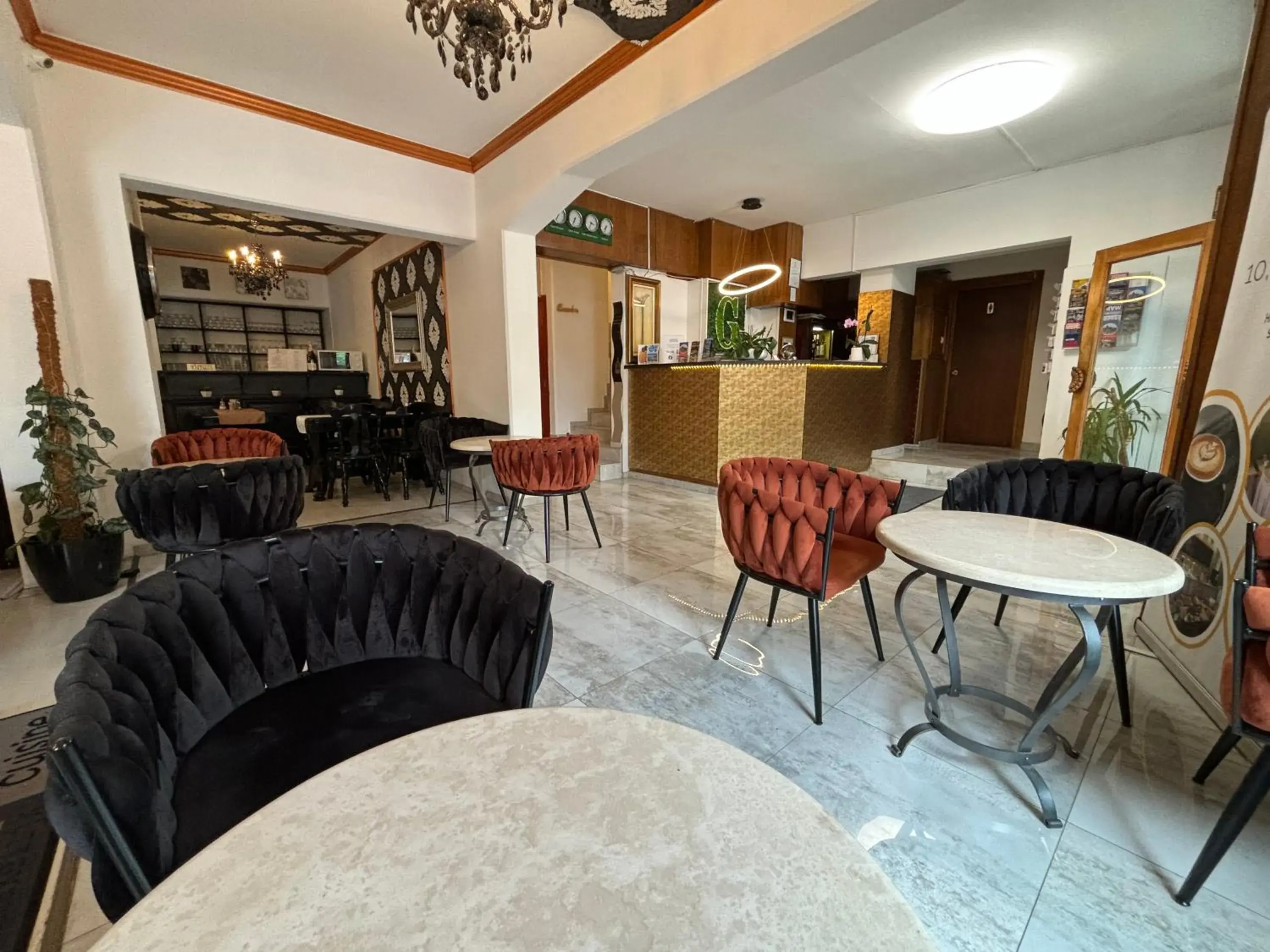 Lobby or reception in Hotel Gloria Budapest City Center Lobby or reception in Hotel Gloria Budapest City Center