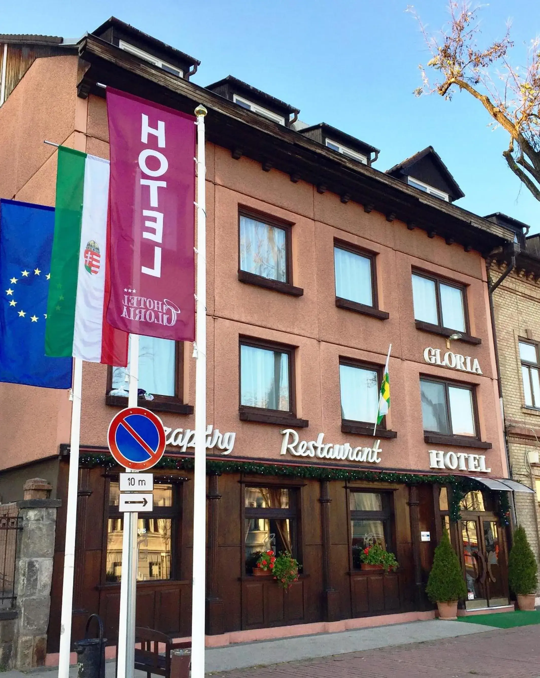 Property building in Hotel Gloria Budapest City Center Property building in Hotel Gloria Budapest City Center