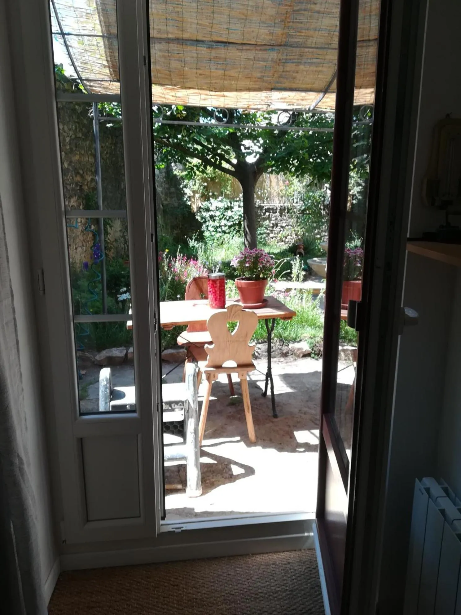 Garden view in Mas d'Antan