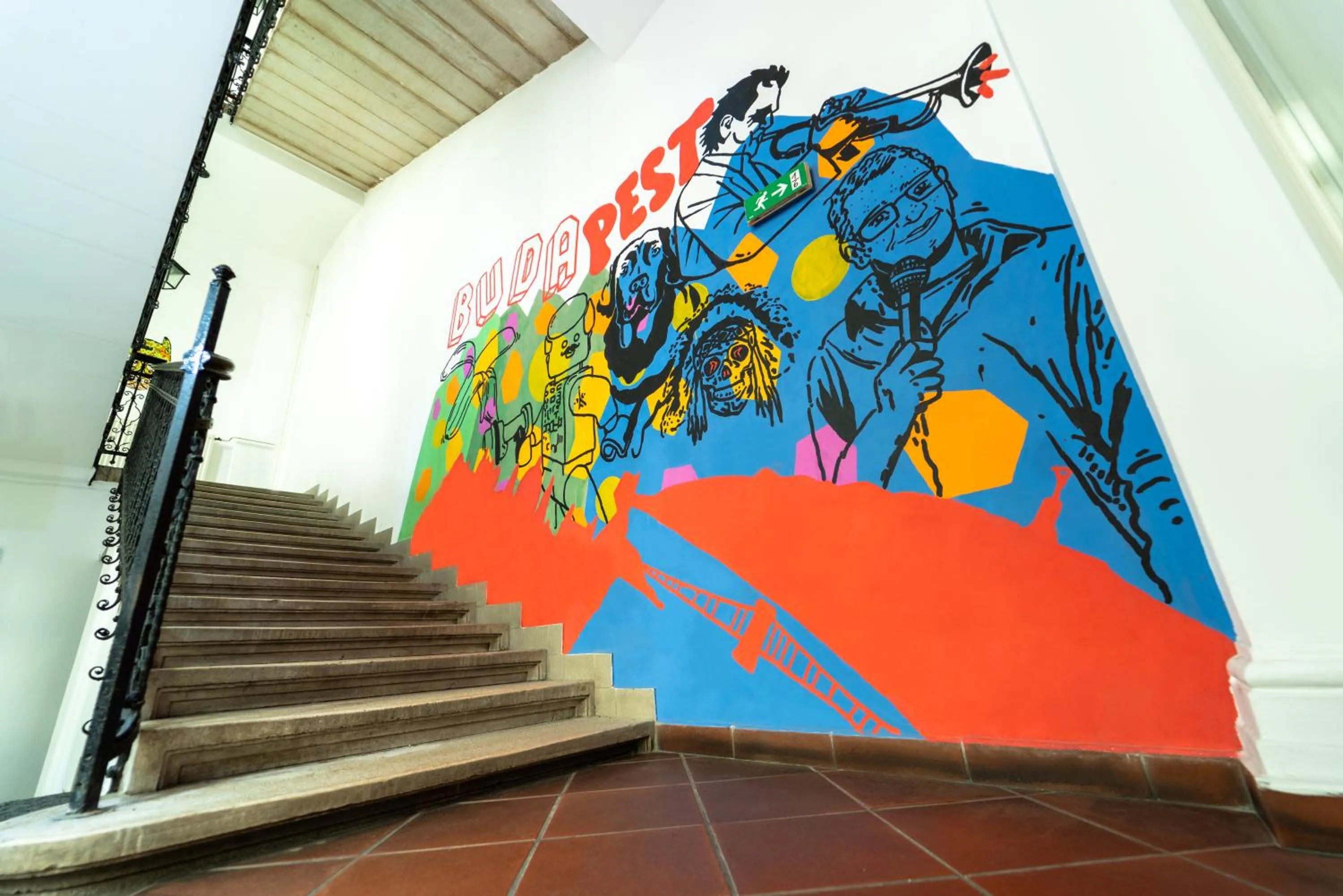 Property logo or sign in MP Hostel Budapest