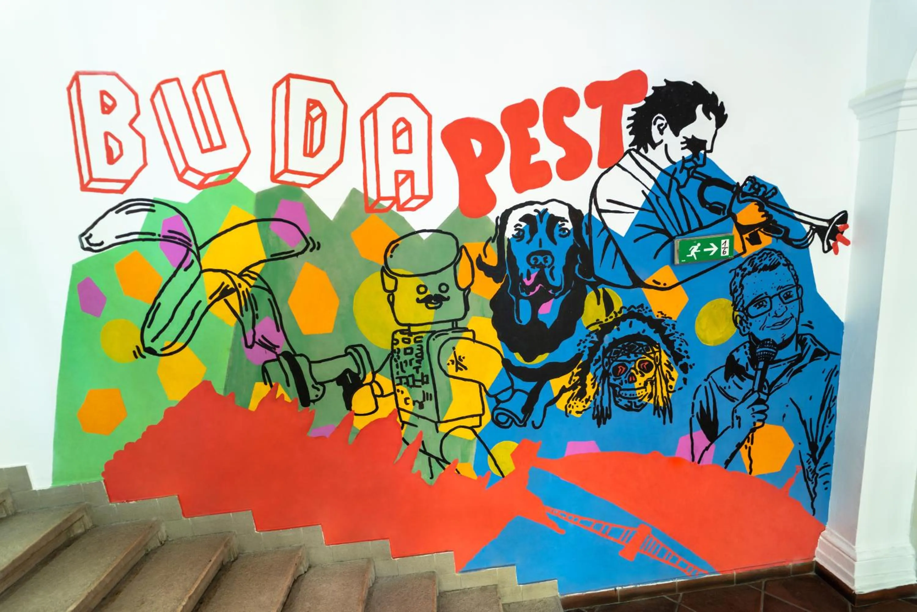 Property logo or sign in MP Hostel Budapest