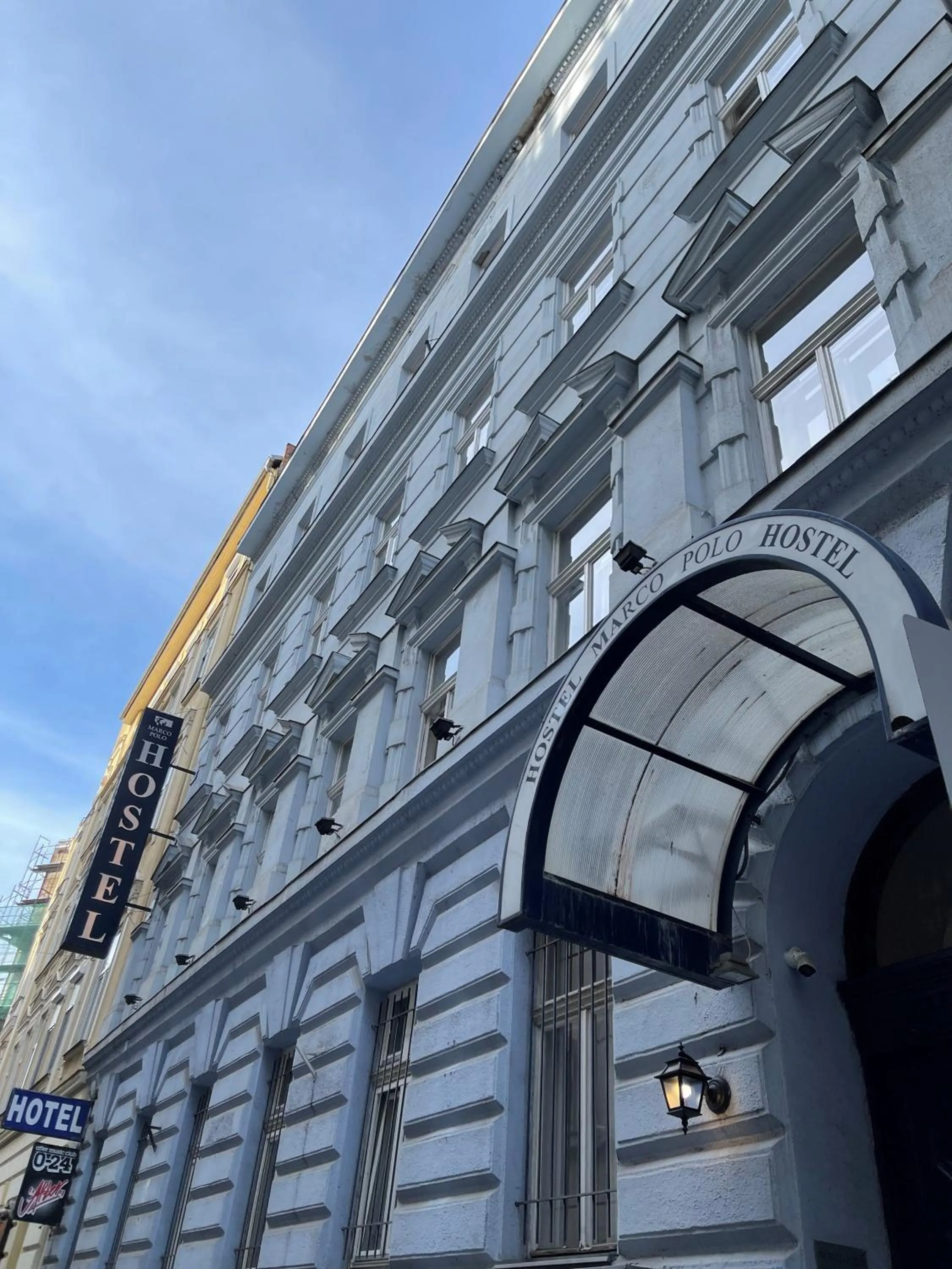 Property building in MP Hostel Budapest