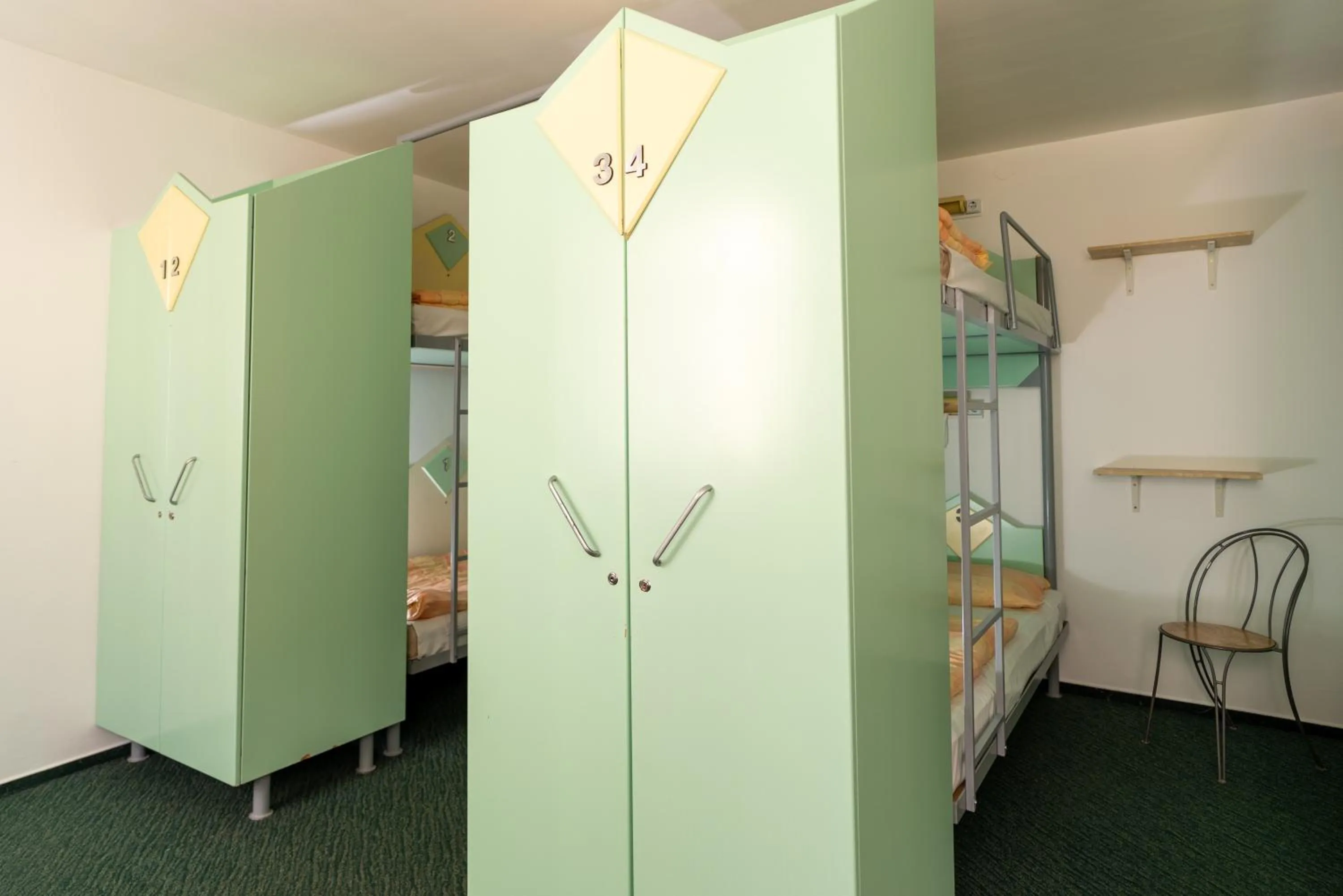 bunk bed in MP Hostel Budapest