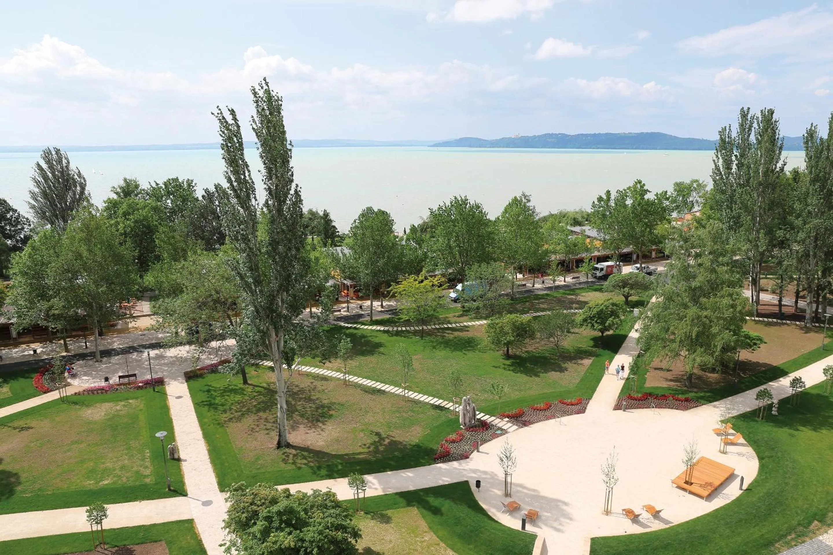 Lake view in Danubius Hotel Annabella