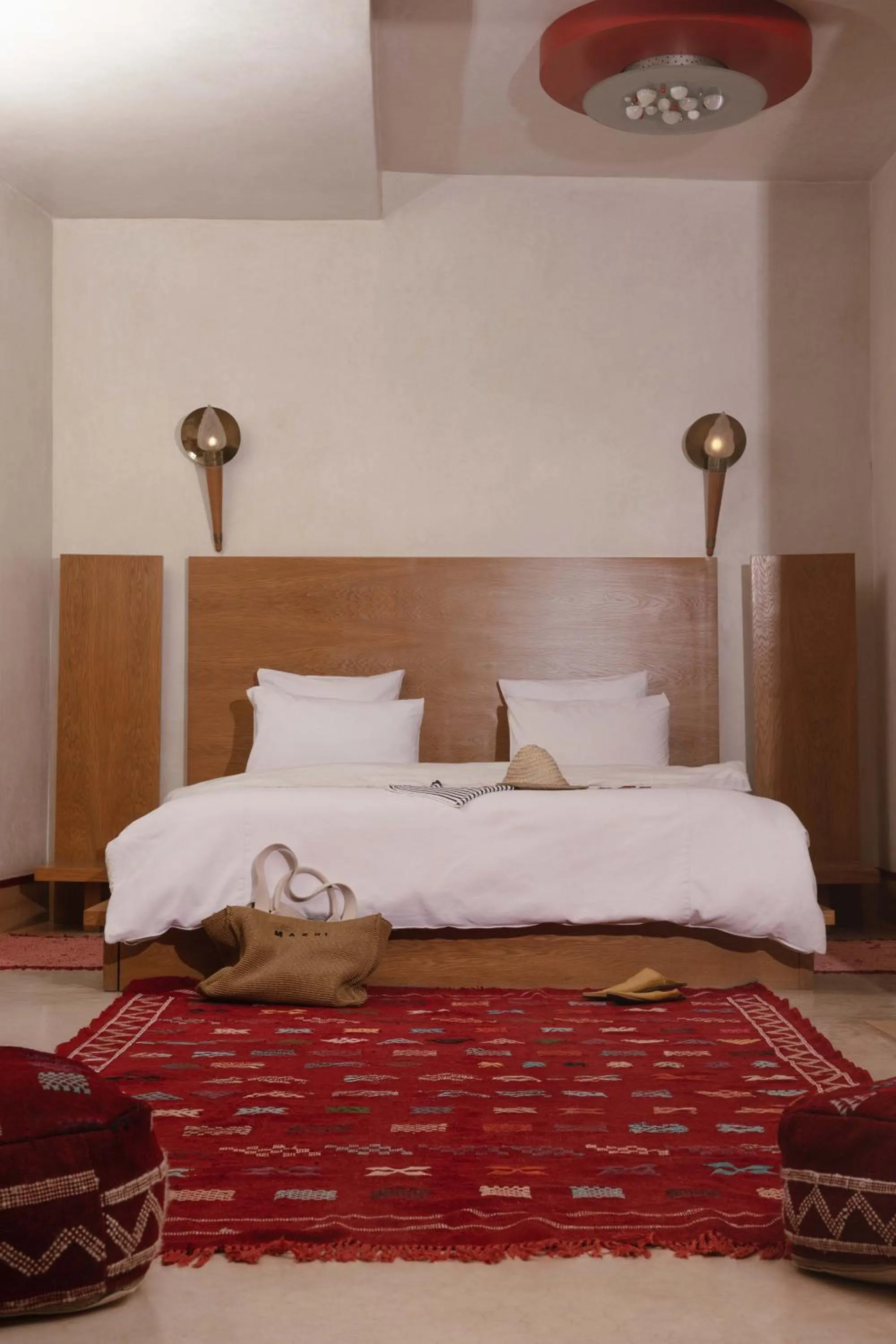 Bed in Jnan Lotf Marrakech - Le Jardin de la Bienveillance