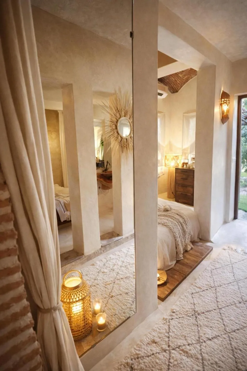 Bed in Jnan Lotf Marrakech - Le Jardin de la Bienveillance