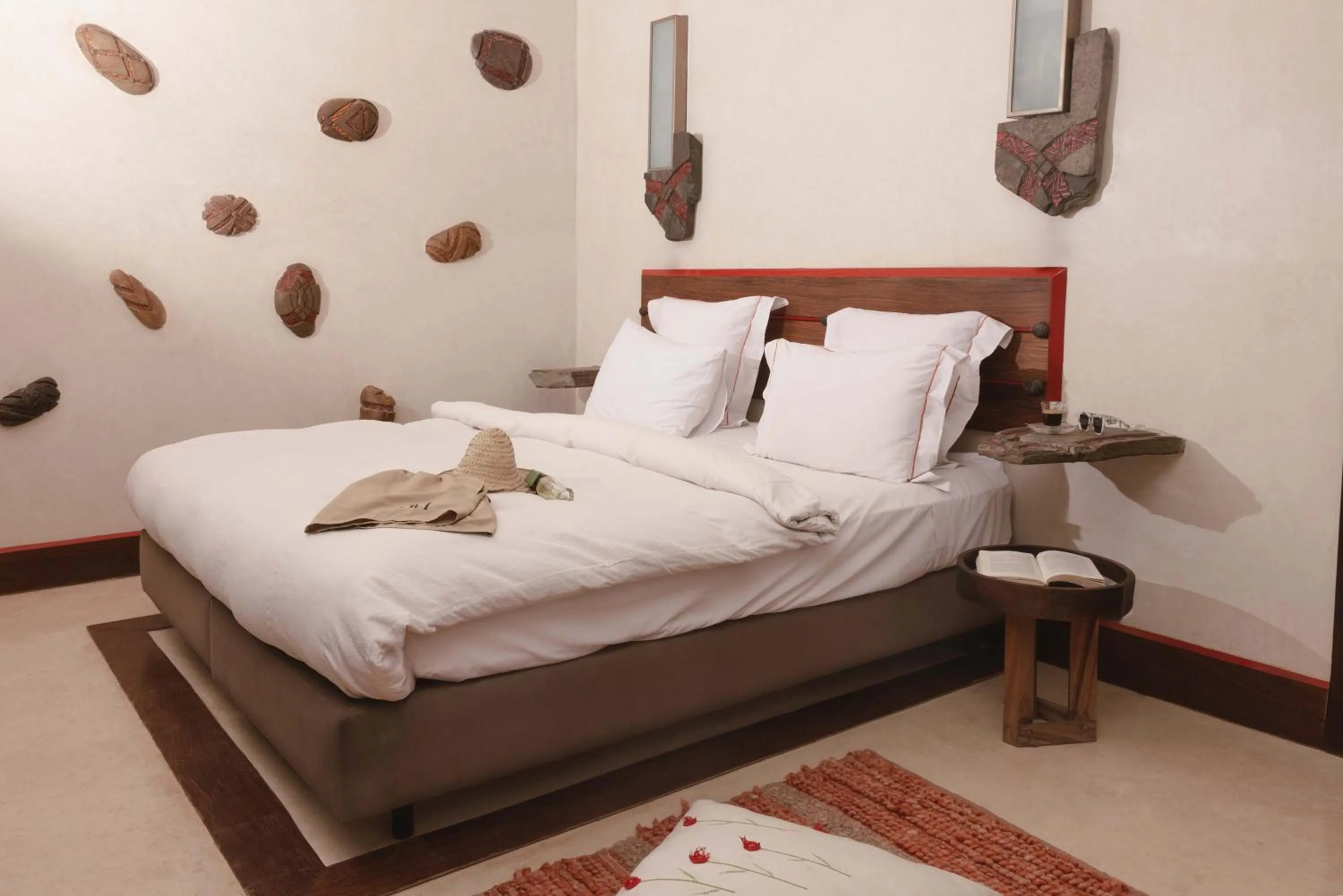 Bed in Jnan Lotf Marrakech - Le Jardin de la Bienveillance