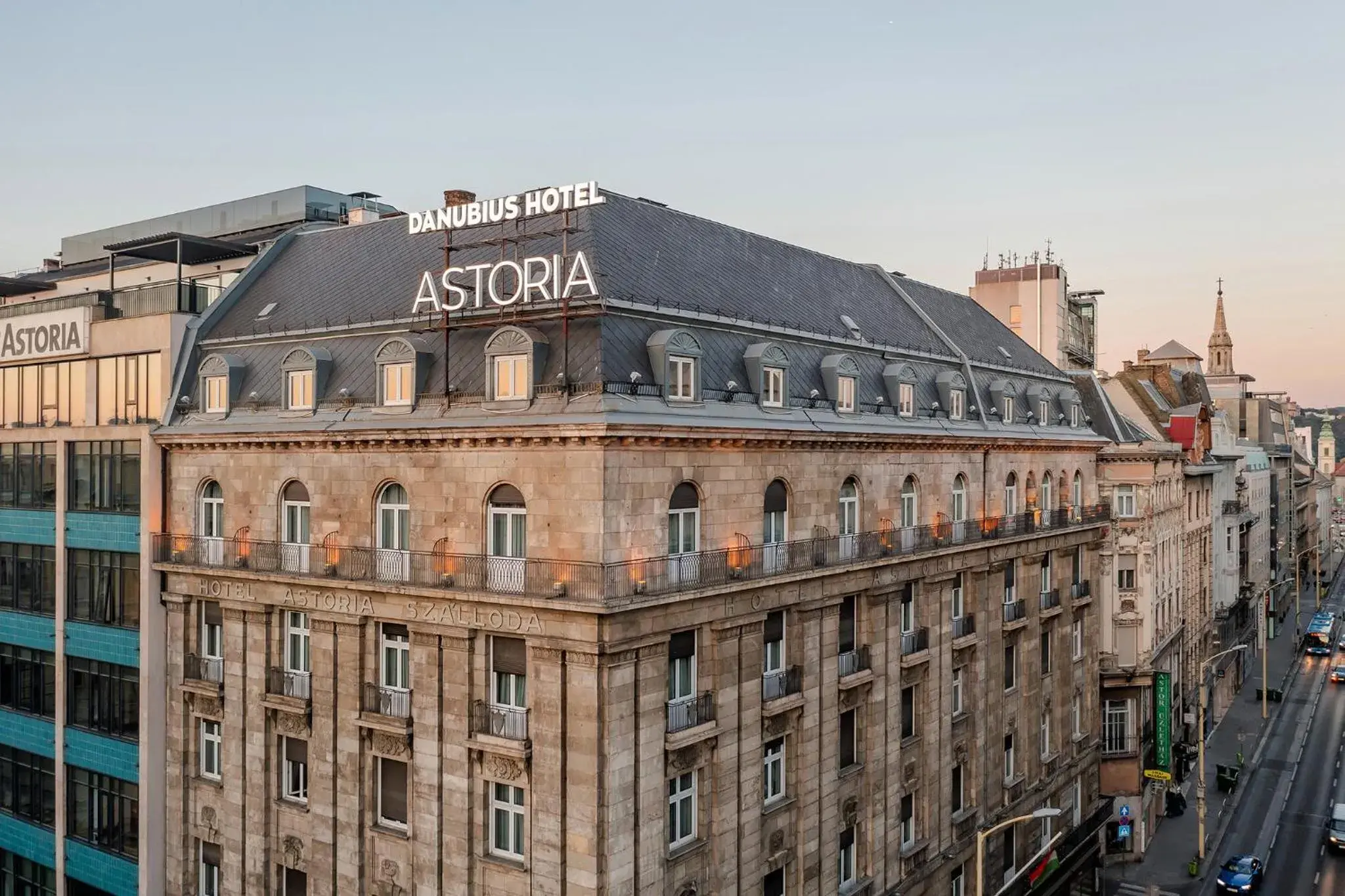 Property building in Danubius Hotel Astoria City Center Property building in Danubius Hotel Astoria City Center