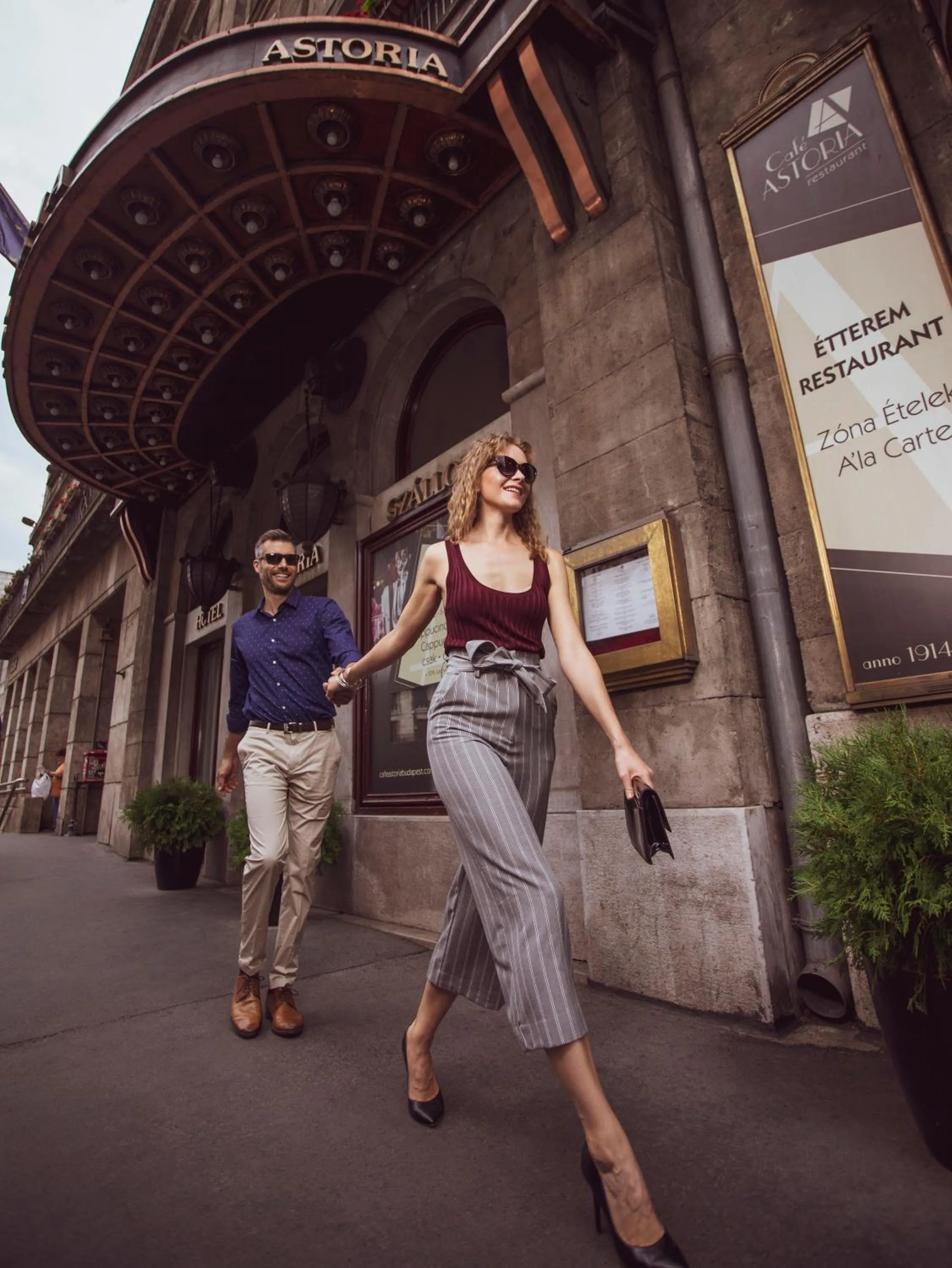 Facade/entrance in Danubius Hotel Astoria City Center
