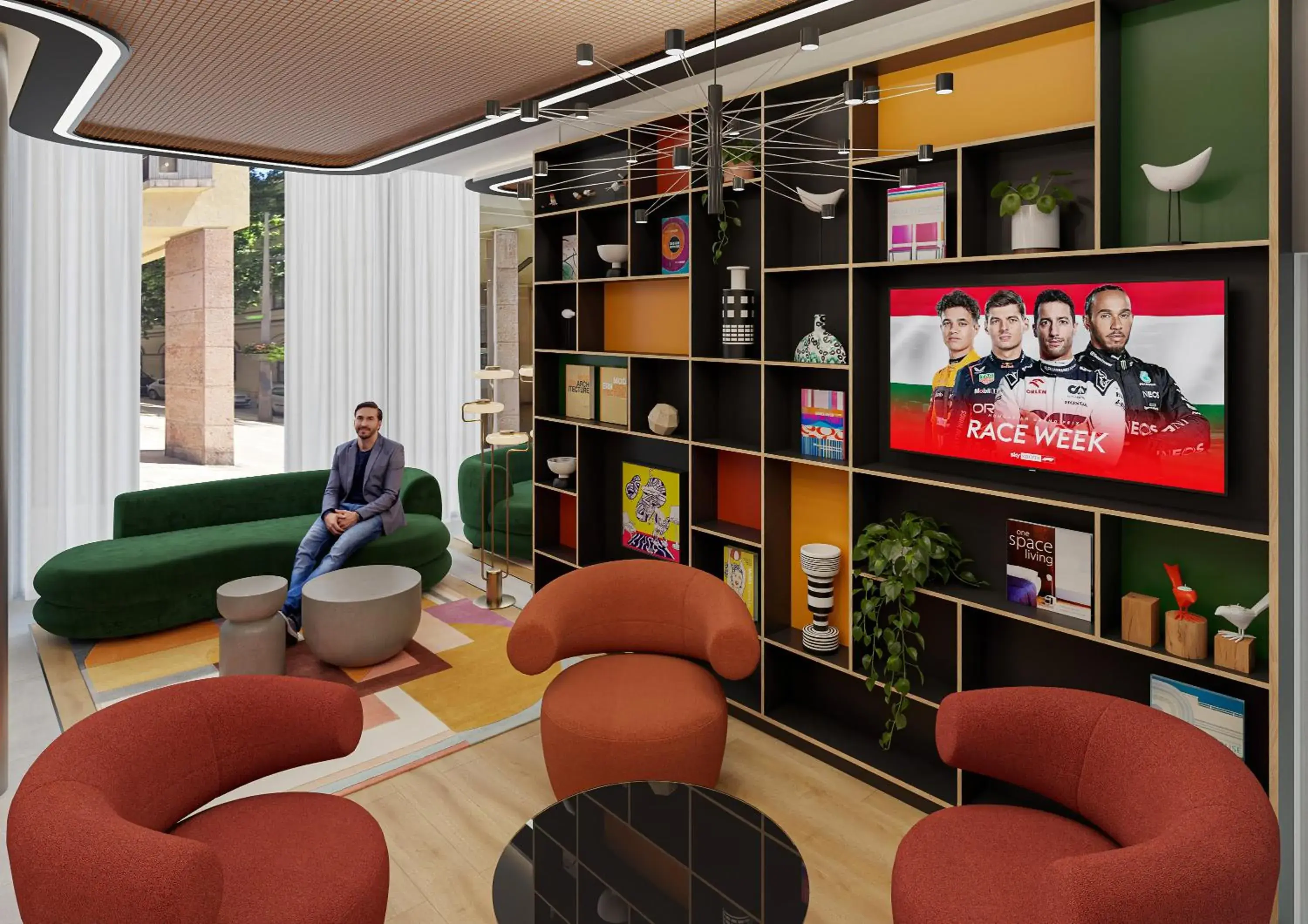 Lobby or reception in Danubius Hotel Erzsébet City Center Lobby or reception in Danubius Hotel Erzsébet City Center