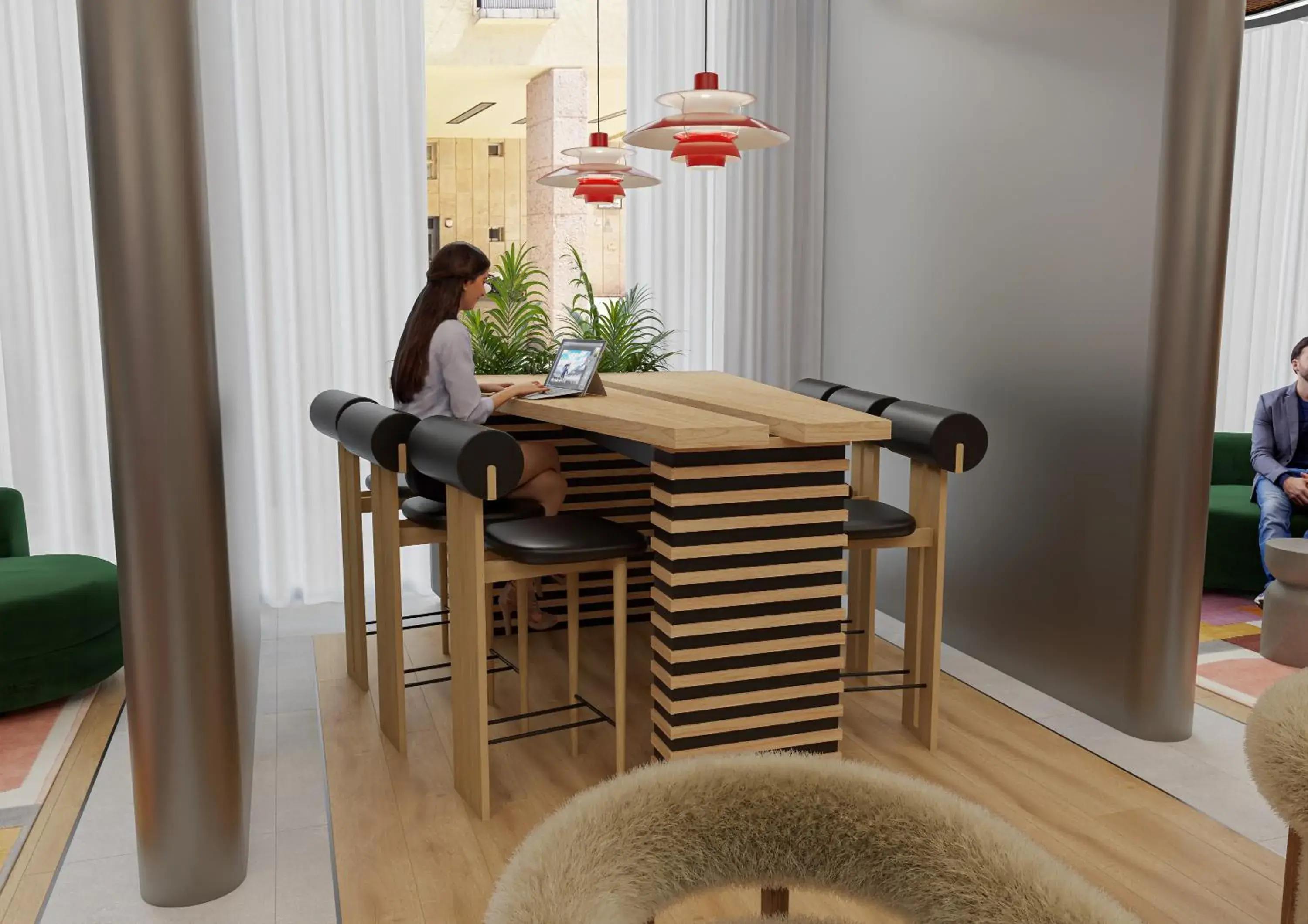 Lobby or reception in Danubius Hotel Erzsébet City Center Lobby or reception in Danubius Hotel Erzsébet City Center