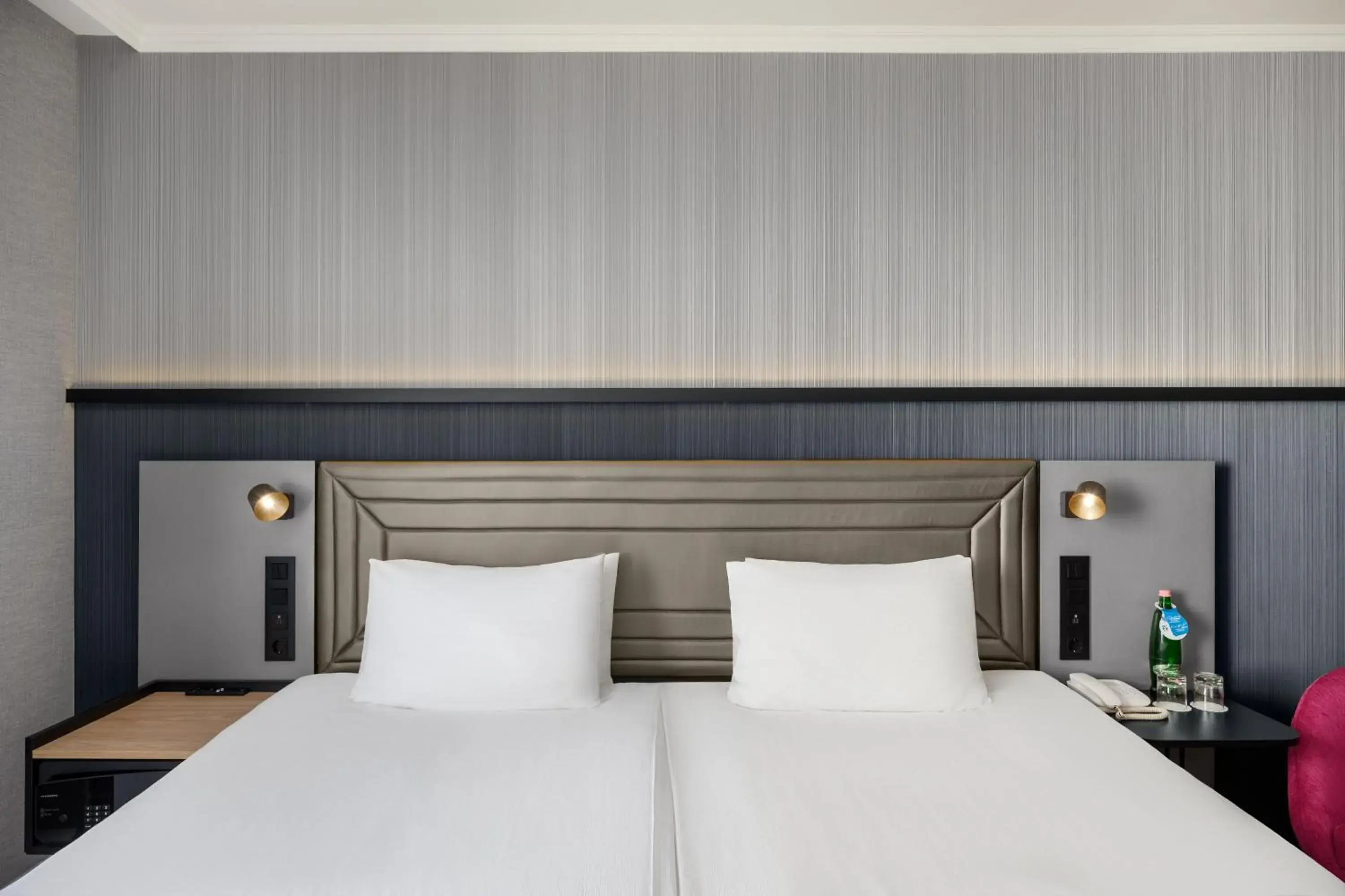 Bed in Danubius Hotel Erzsébet City Center Bed in Danubius Hotel Erzsébet City Center