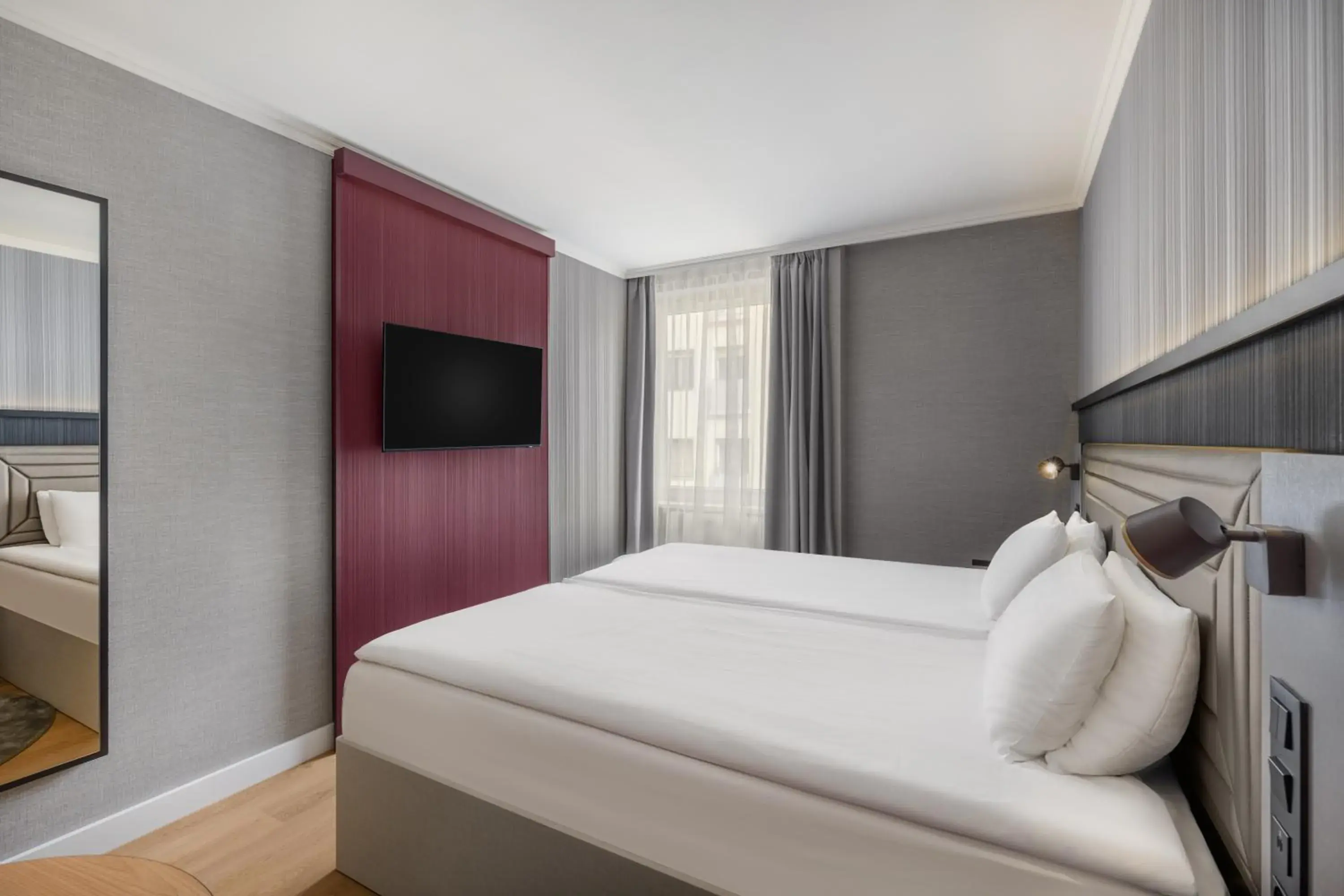 Bed in Danubius Hotel Erzsébet City Center Bed in Danubius Hotel Erzsébet City Center