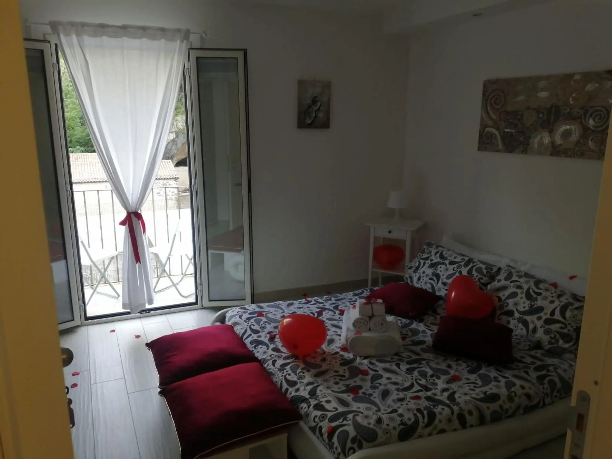 Balcony/Terrace, Bed in Il Daviduccio ibla