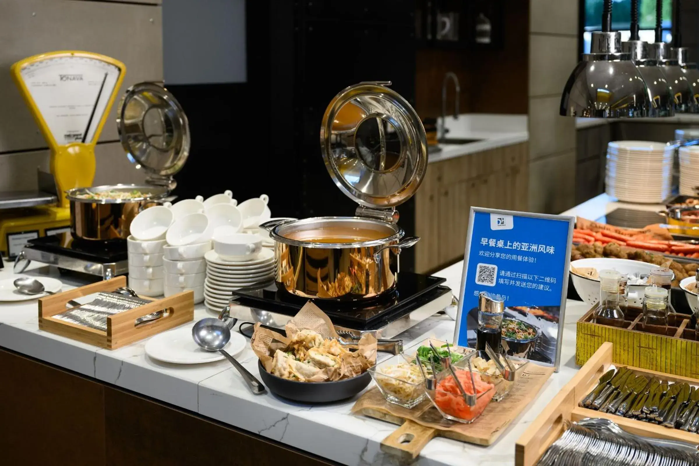 Asian breakfast in Danubius Hotel Helia Asian breakfast in Danubius Hotel Helia