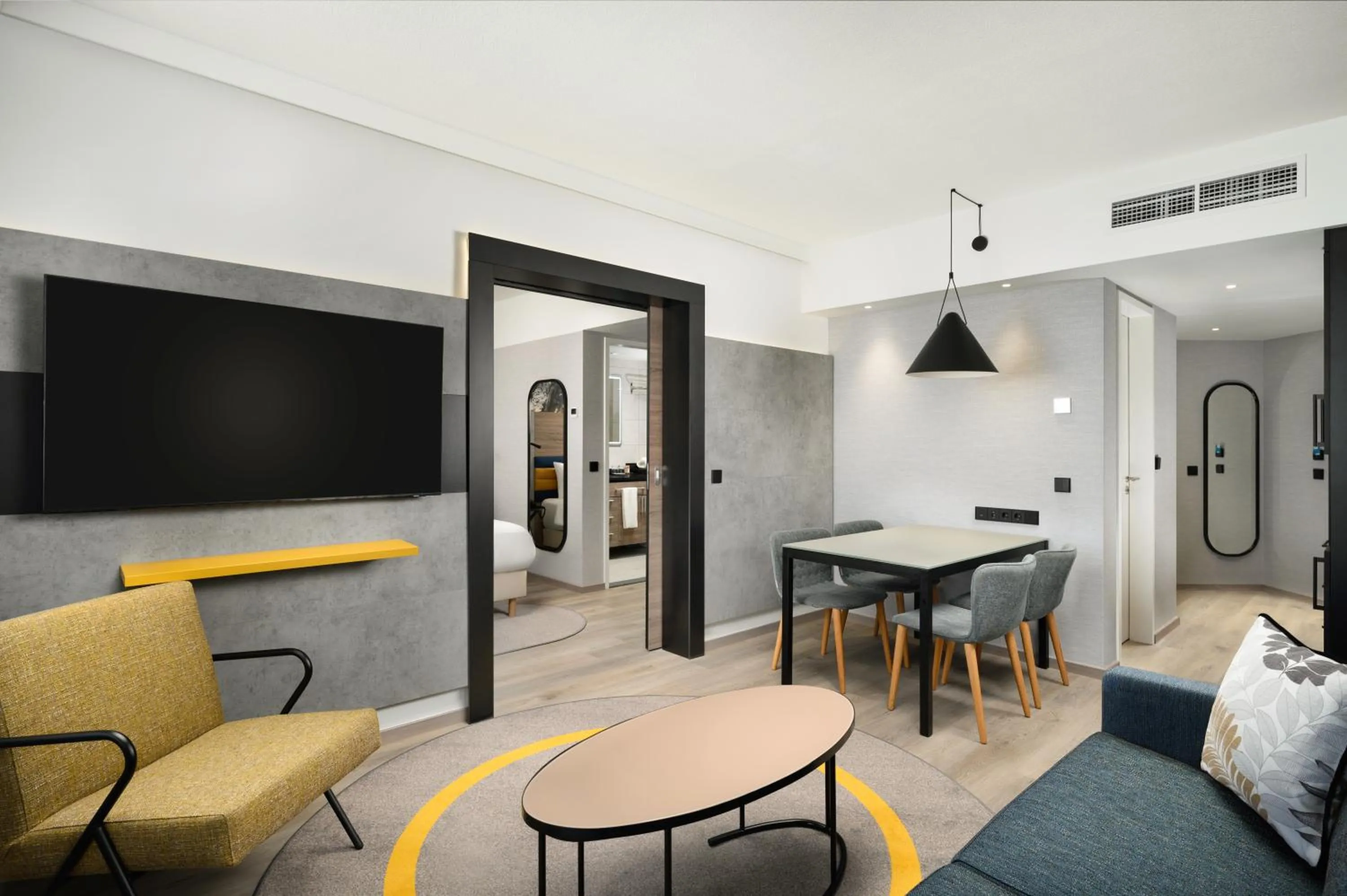 Bed in Danubius Hotel Helia