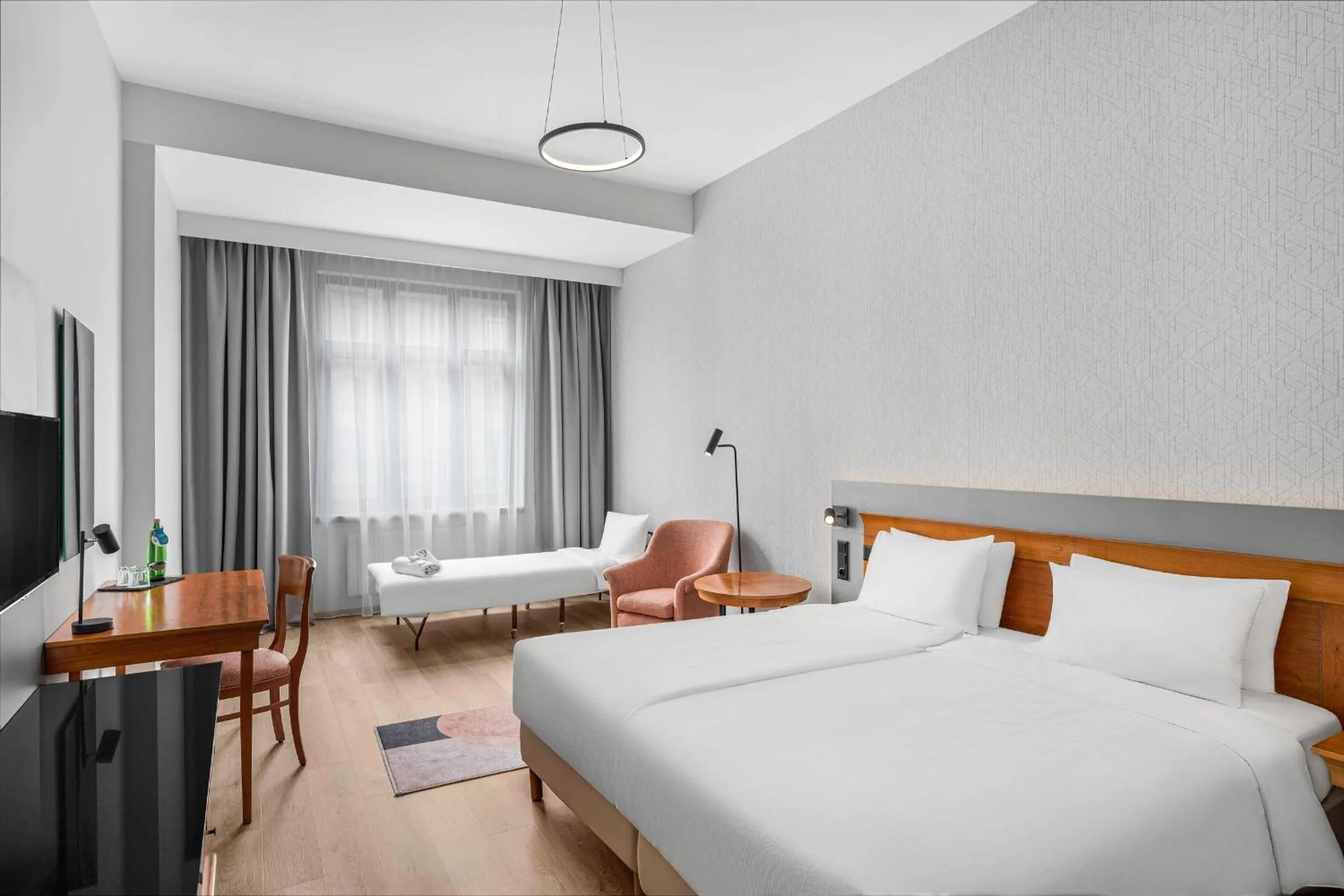 Bed in Danubius Hotel Hungaria City Center