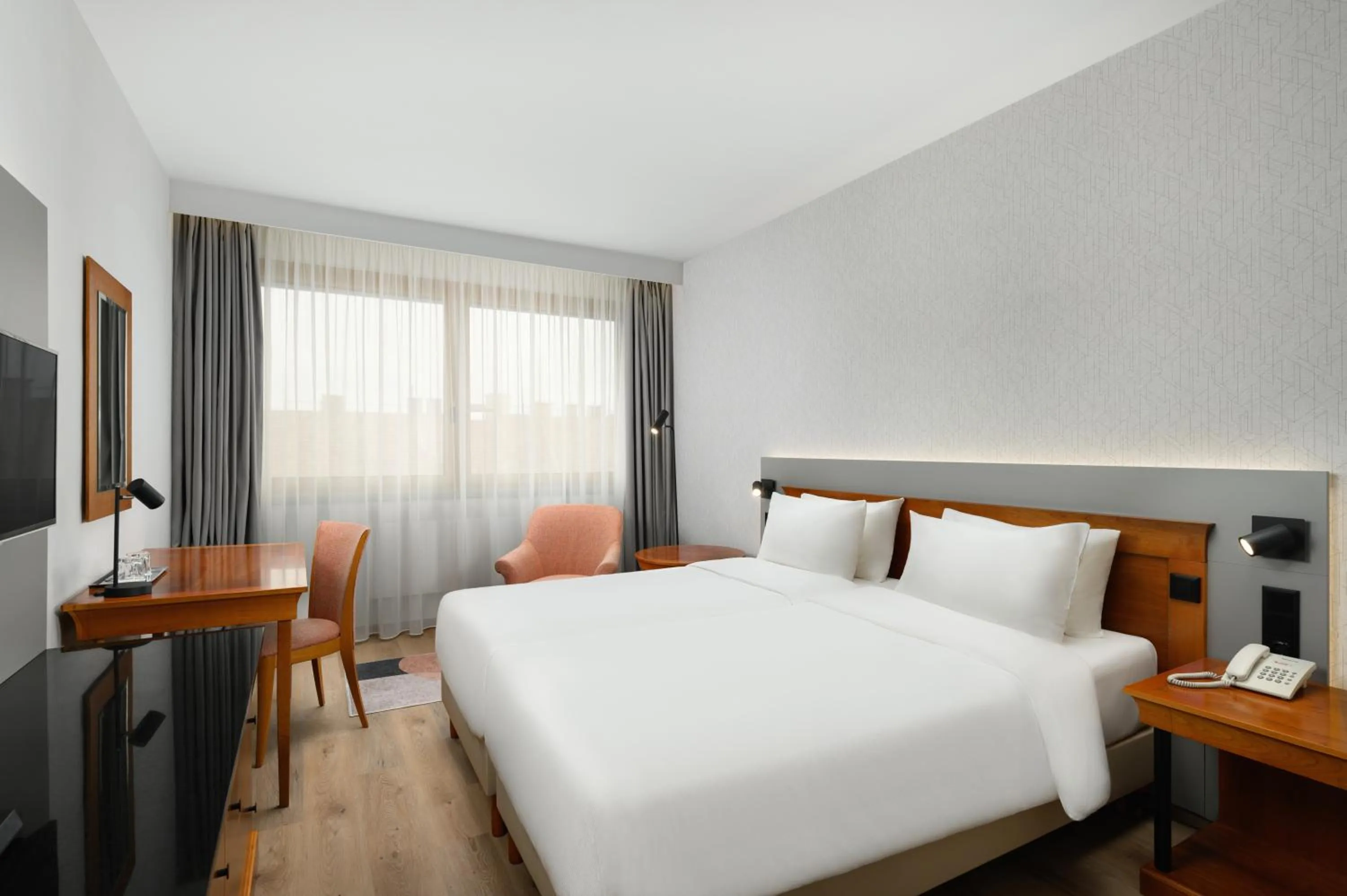 Bed in Danubius Hotel Hungaria City Center