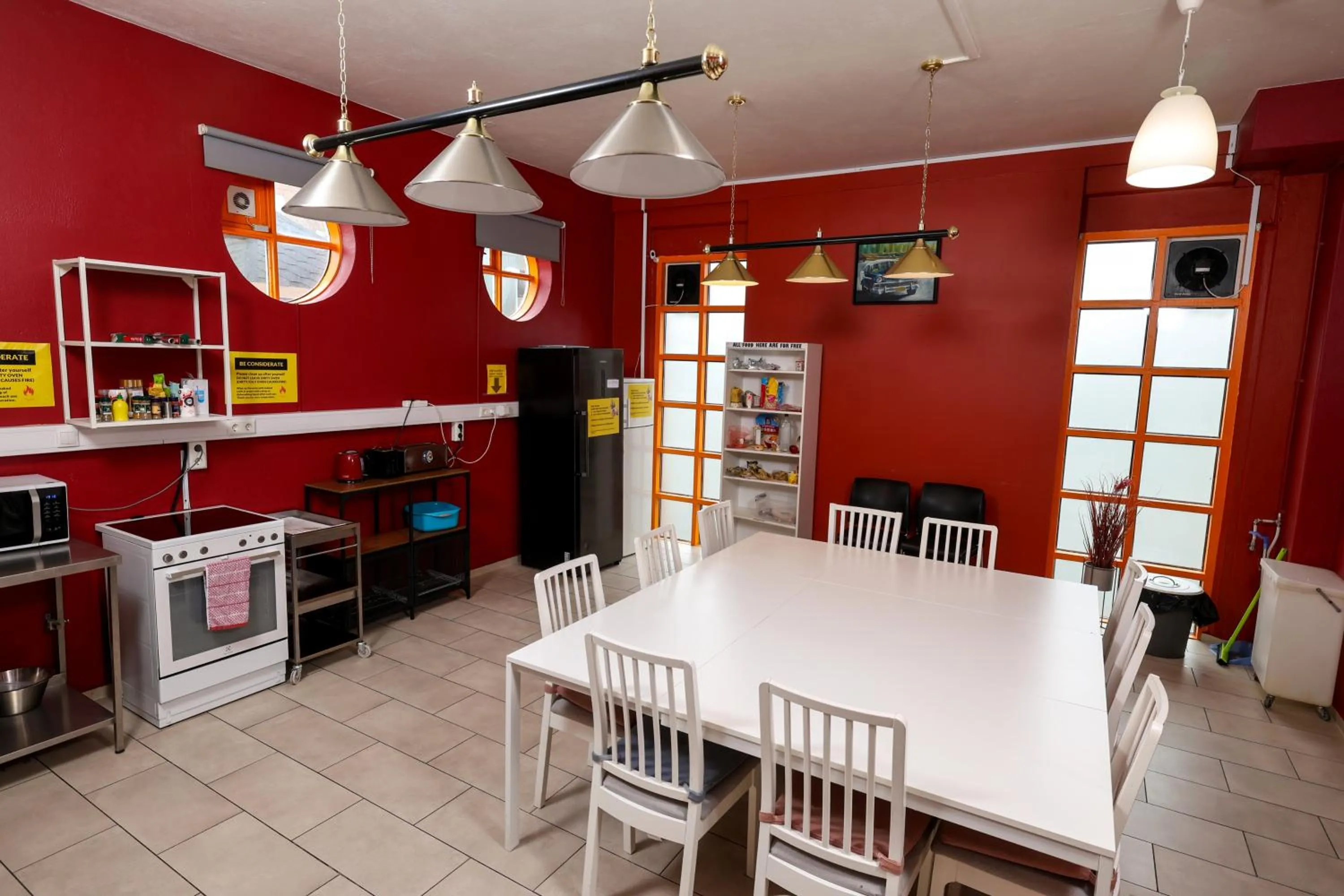 Kitchen or kitchenette in Hostel B47