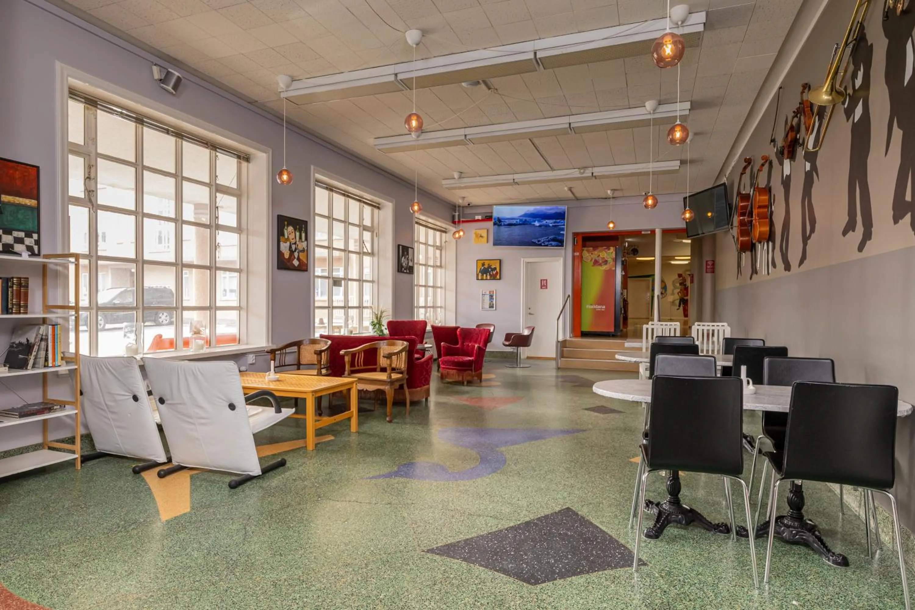 Living room in Hostel B47