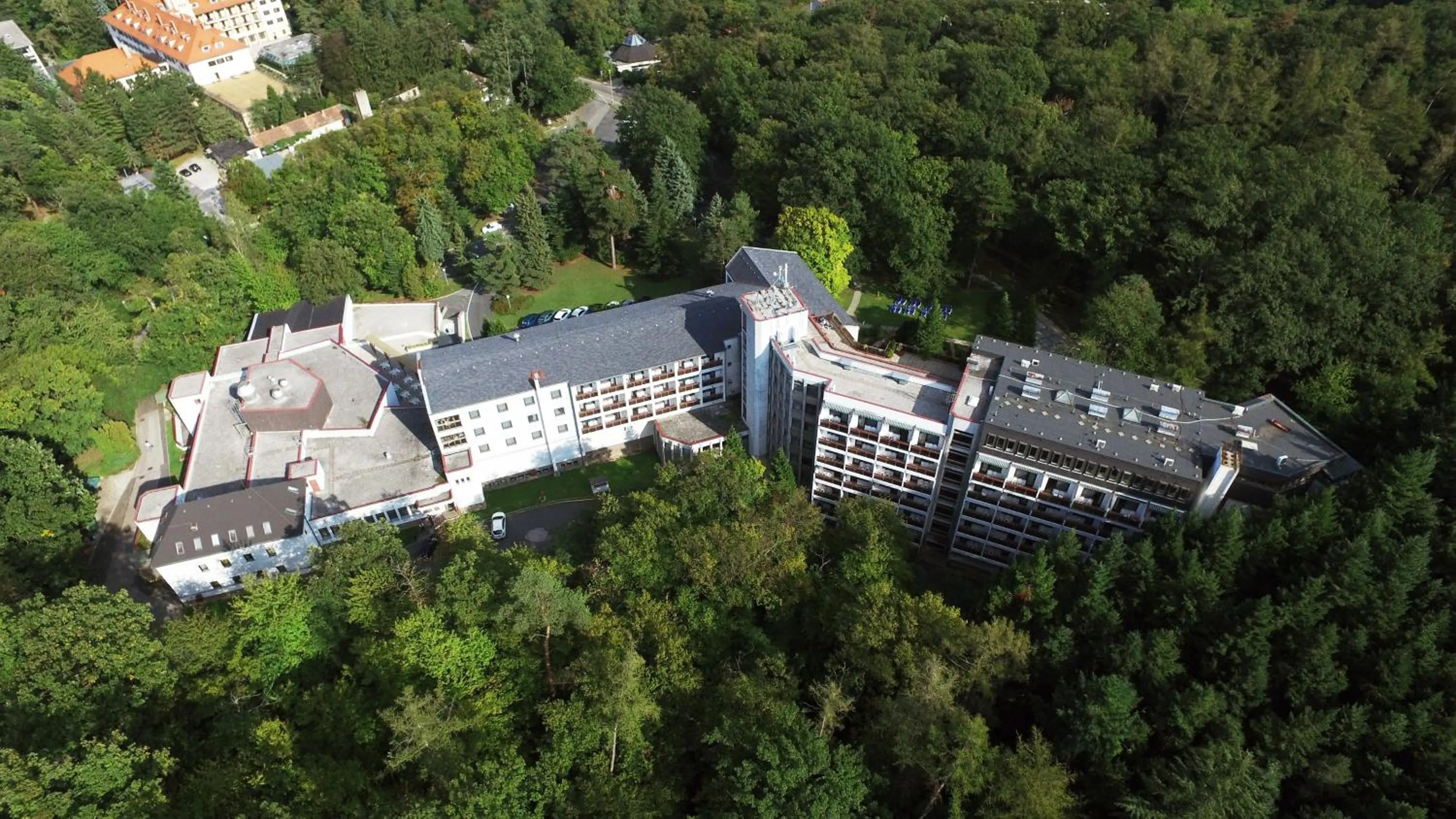 Bird's eye view in Hotel Lövér Sopron