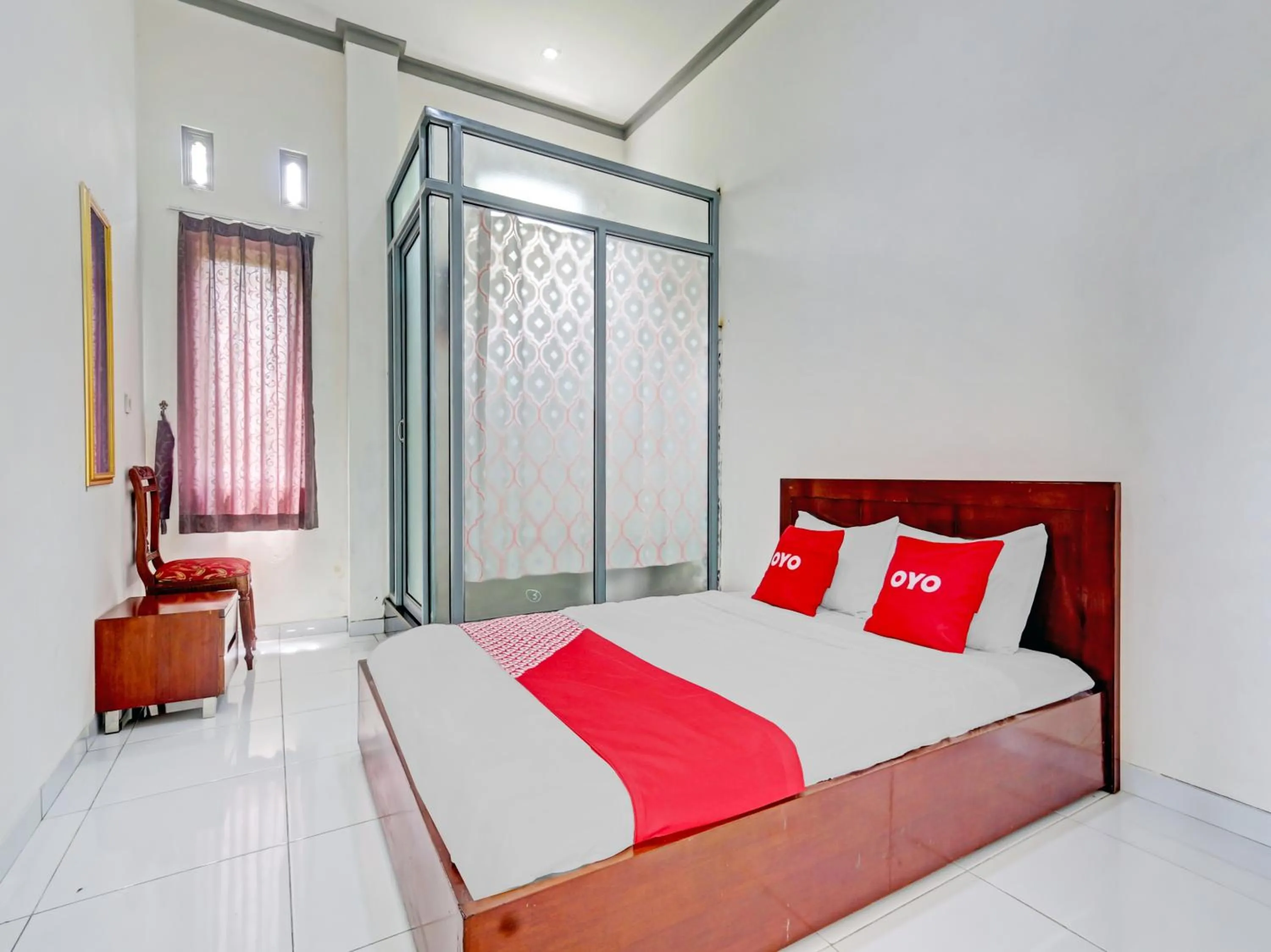 Bedroom in OYO 90517 Homestay Wonosobo Asri