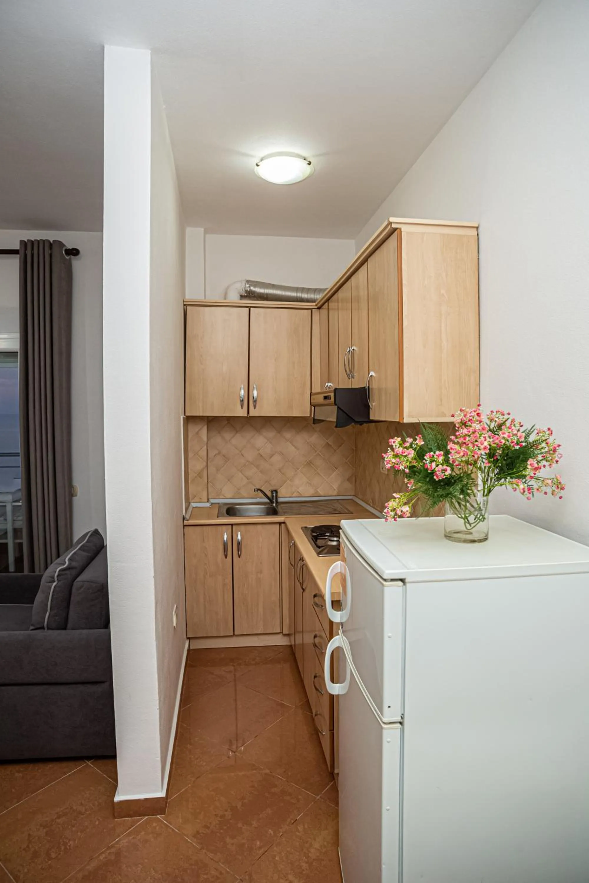 Kitchen or kitchenette in Hotel SUNSET GL