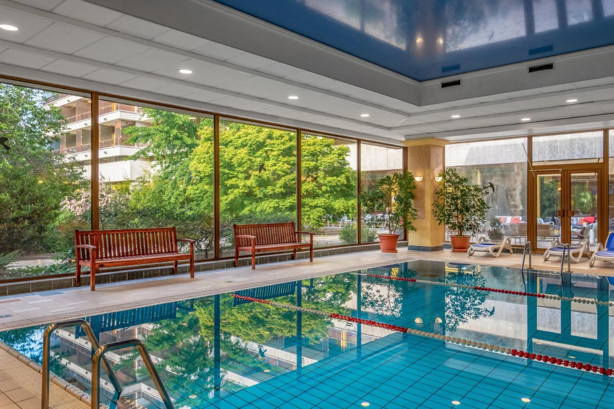 Swimming pool in Ensana Grand Margaret Island