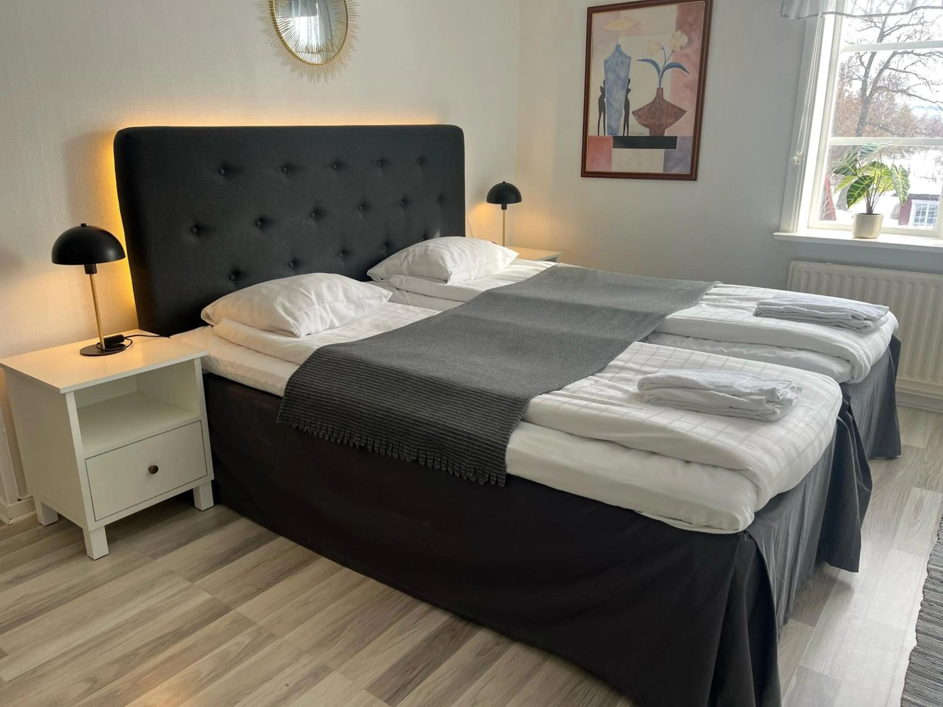 Bed in Annexet Kilafors