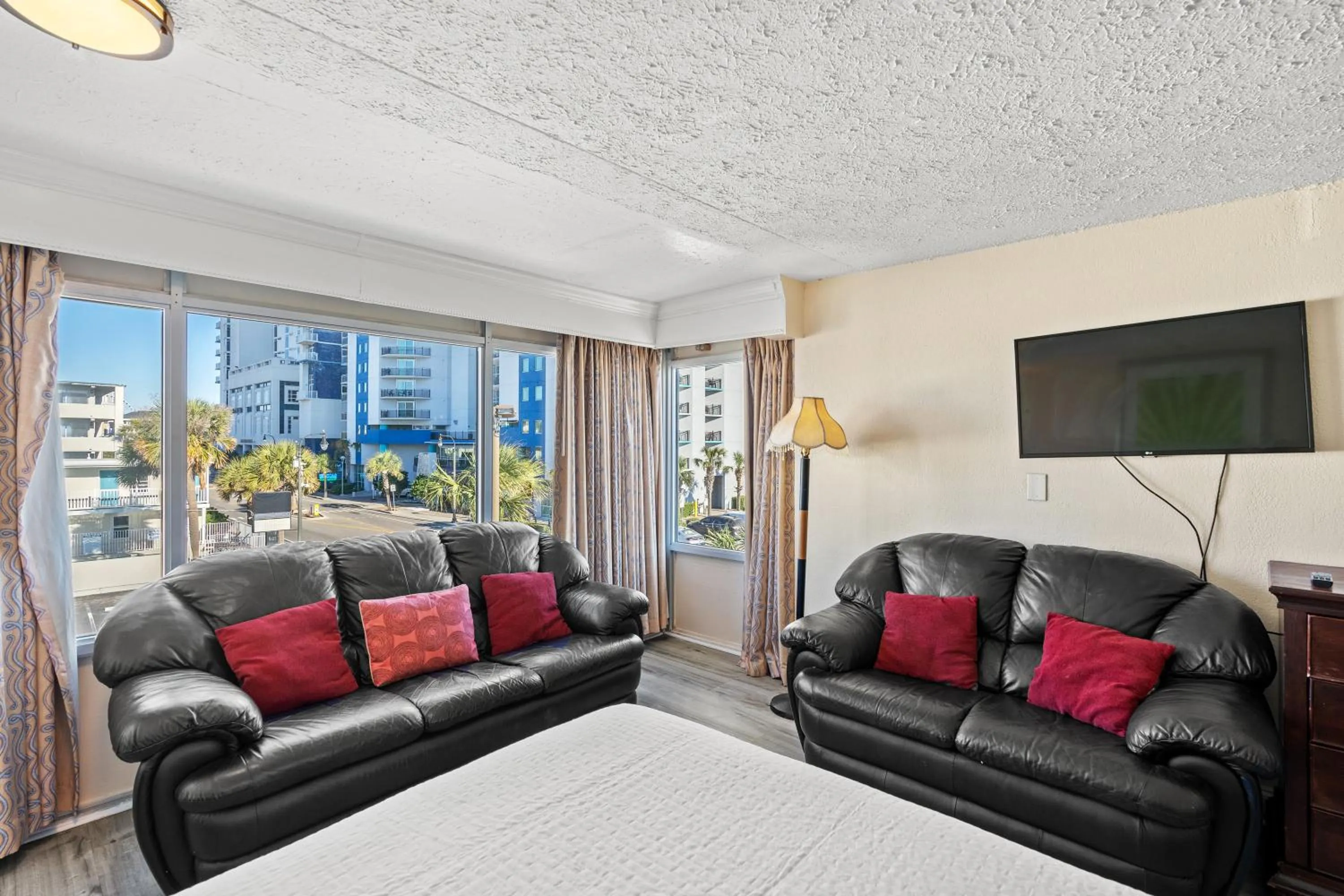 Seating area in Ocean 5 Hotel