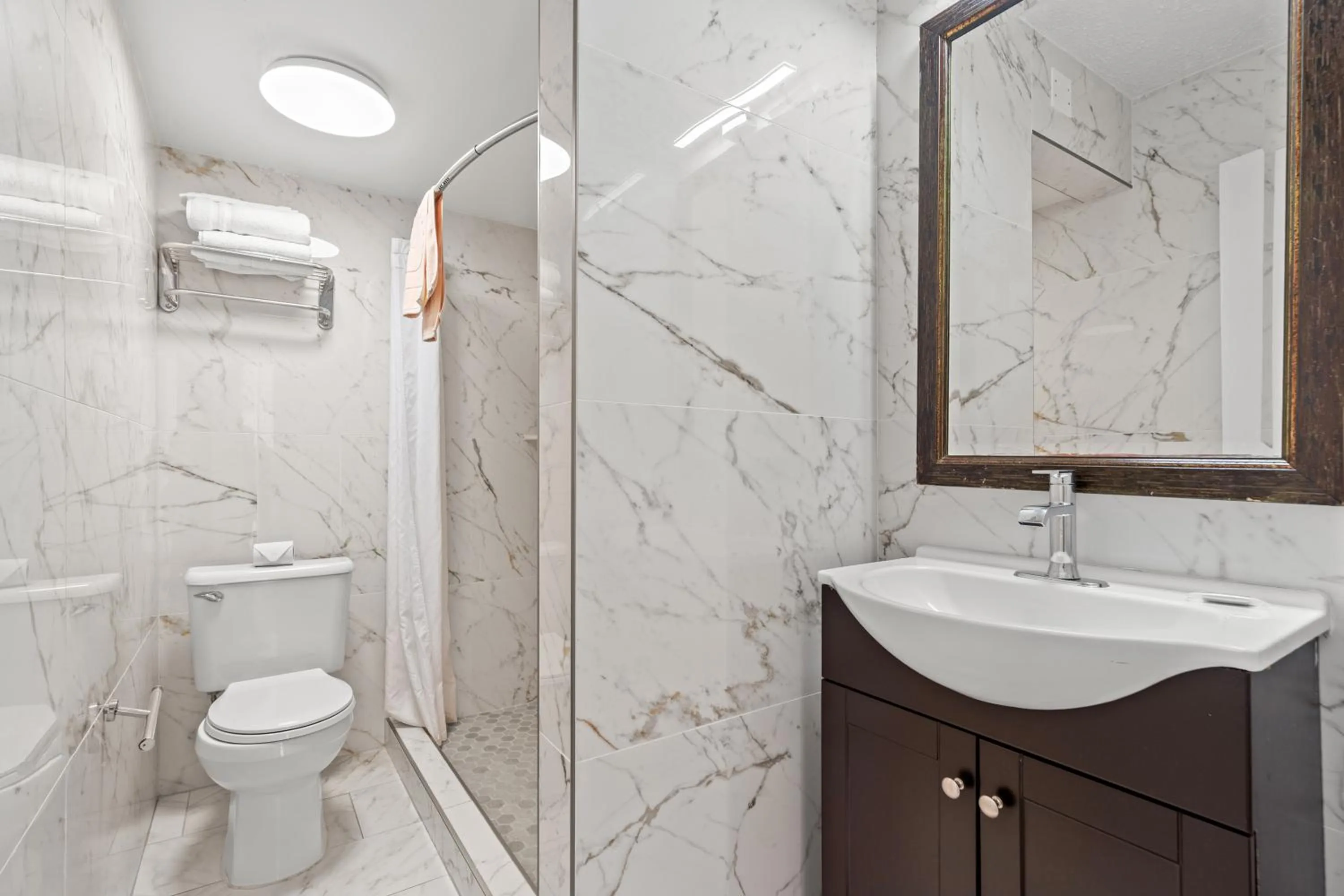 Bathroom in Ocean 5 Hotel