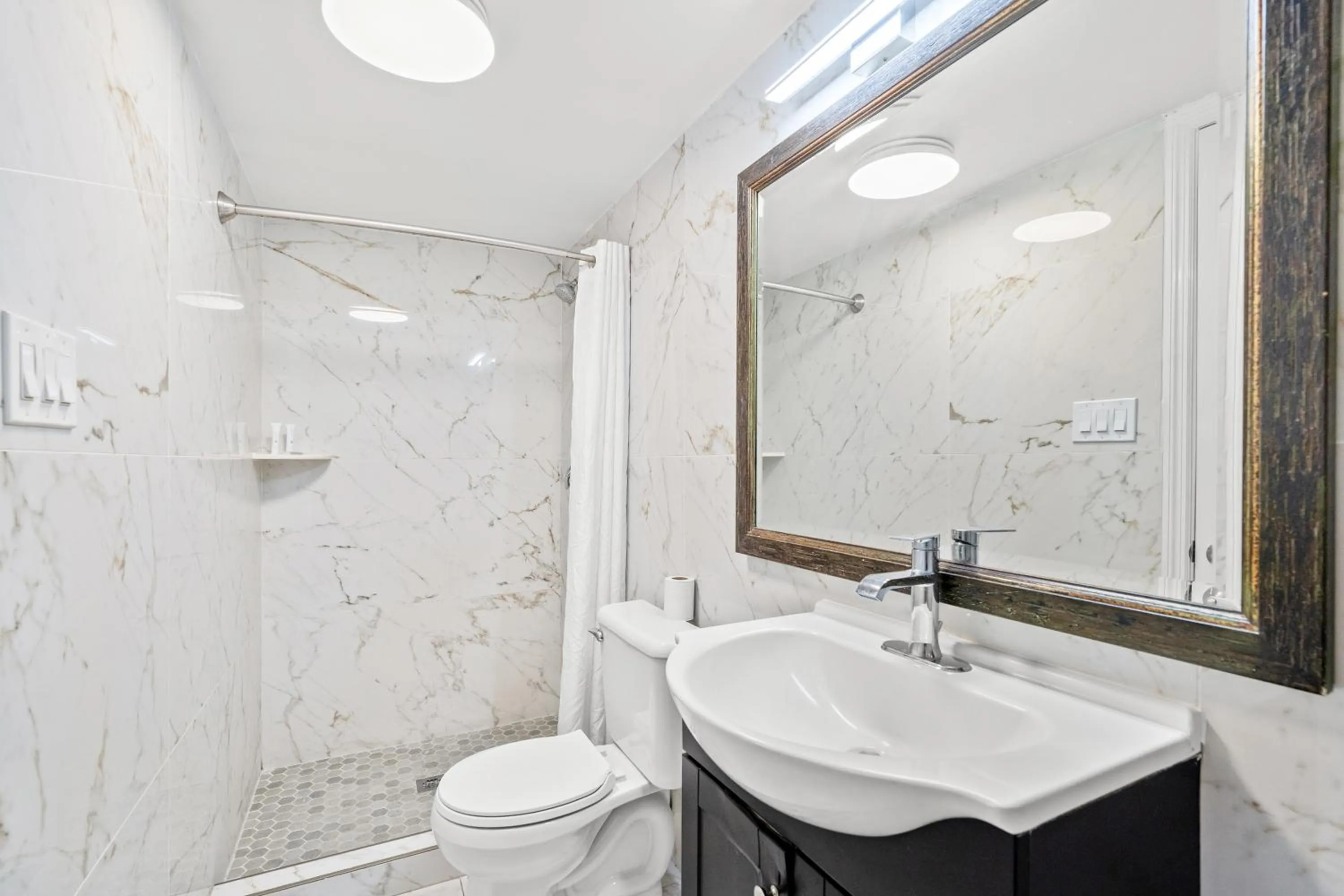 Bathroom in Ocean 5 Hotel