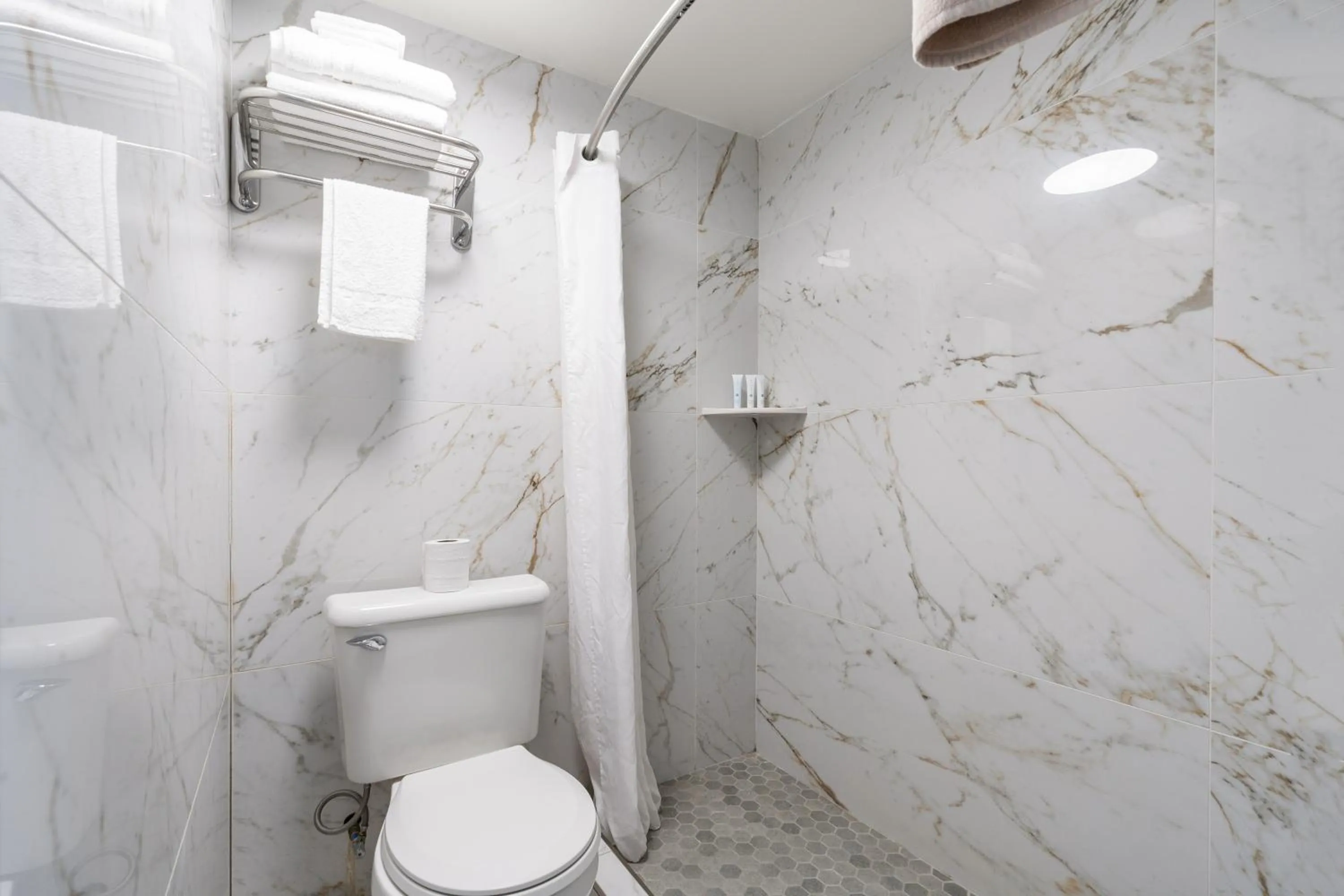 Bathroom in Ocean 5 Hotel