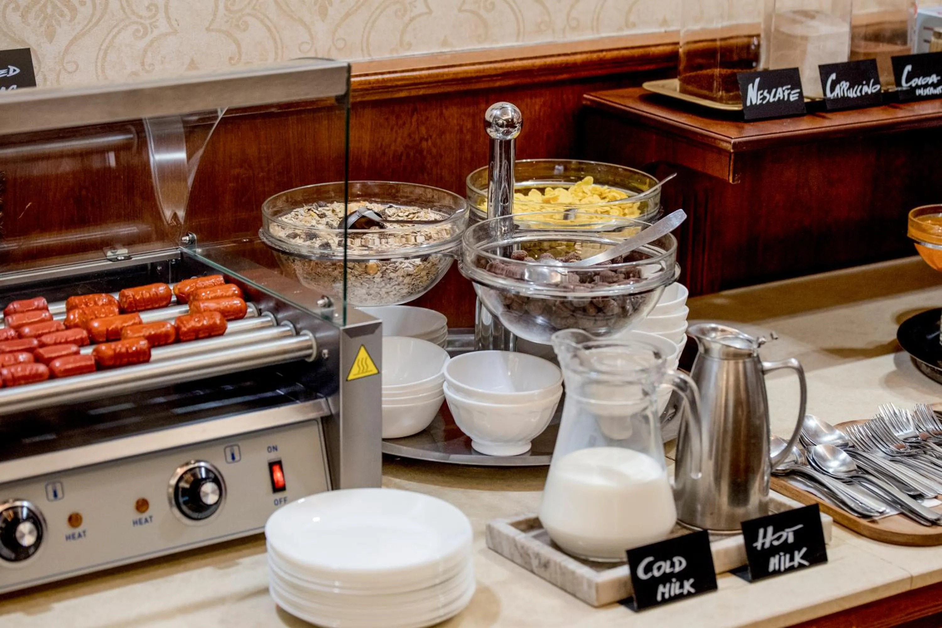 Breakfast in Gold Hotel Budapest