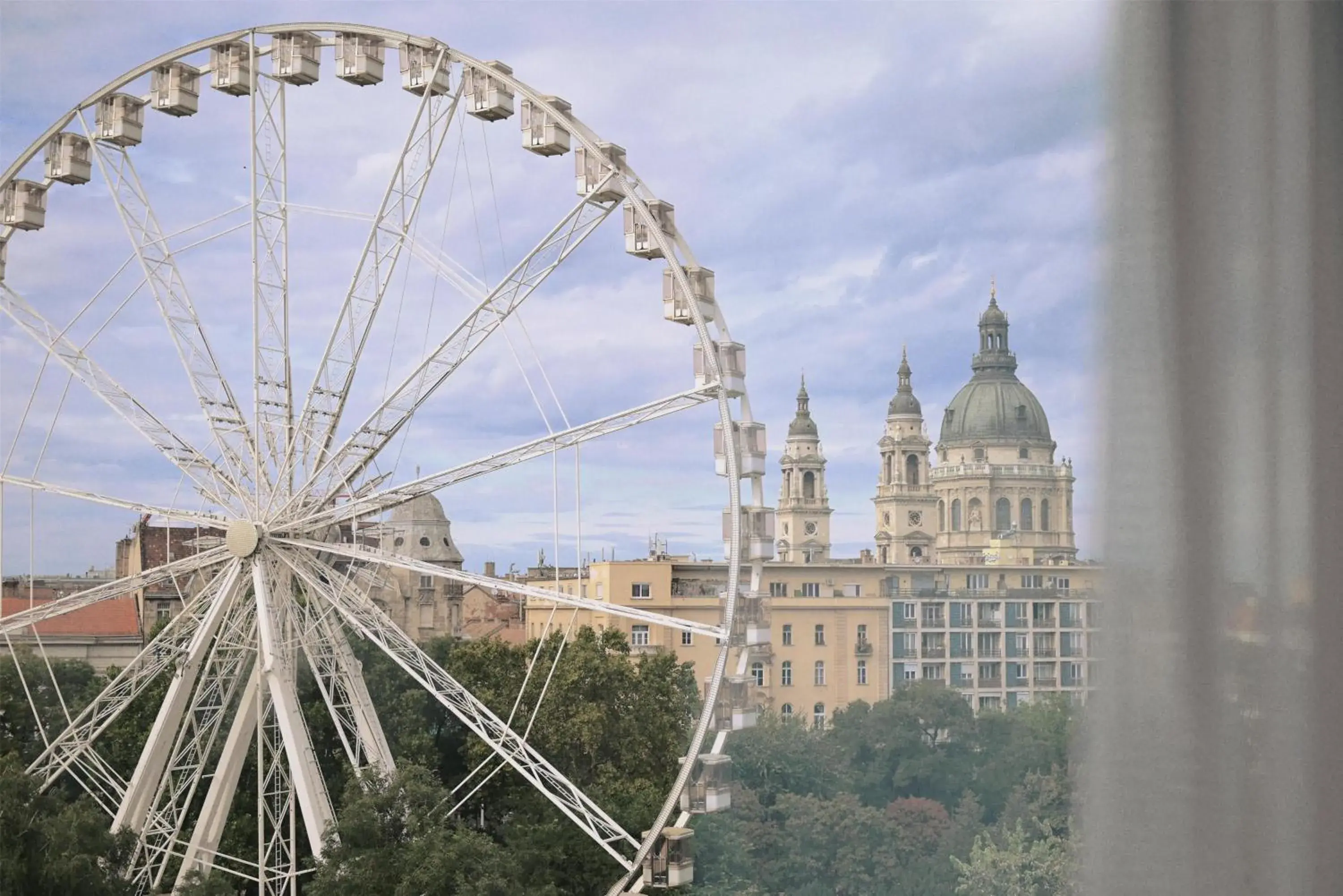 View (from property/room) in Kempinski Hotel Corvinus Budapest View (from property/room) in Kempinski Hotel Corvinus Budapest