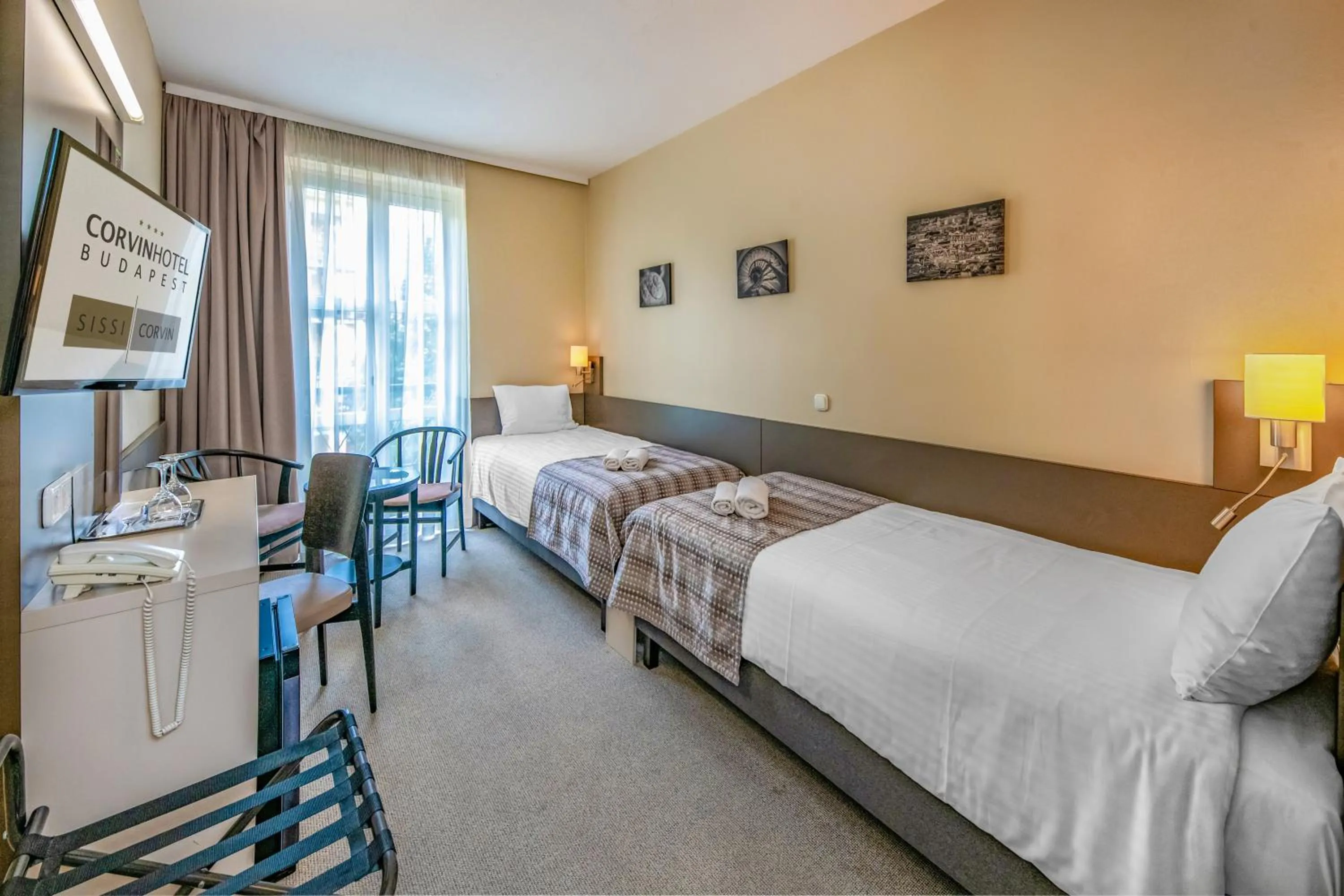 Photo of the whole room, Bed in Corvin Hotel Budapest Corvin Wing